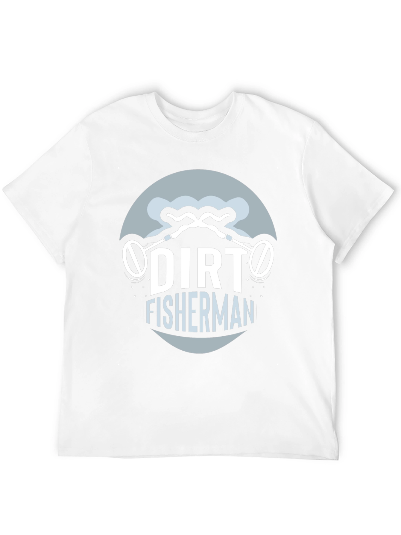 Dirt Fisherman Graphic Tee - Metal Detecting T-Shirt