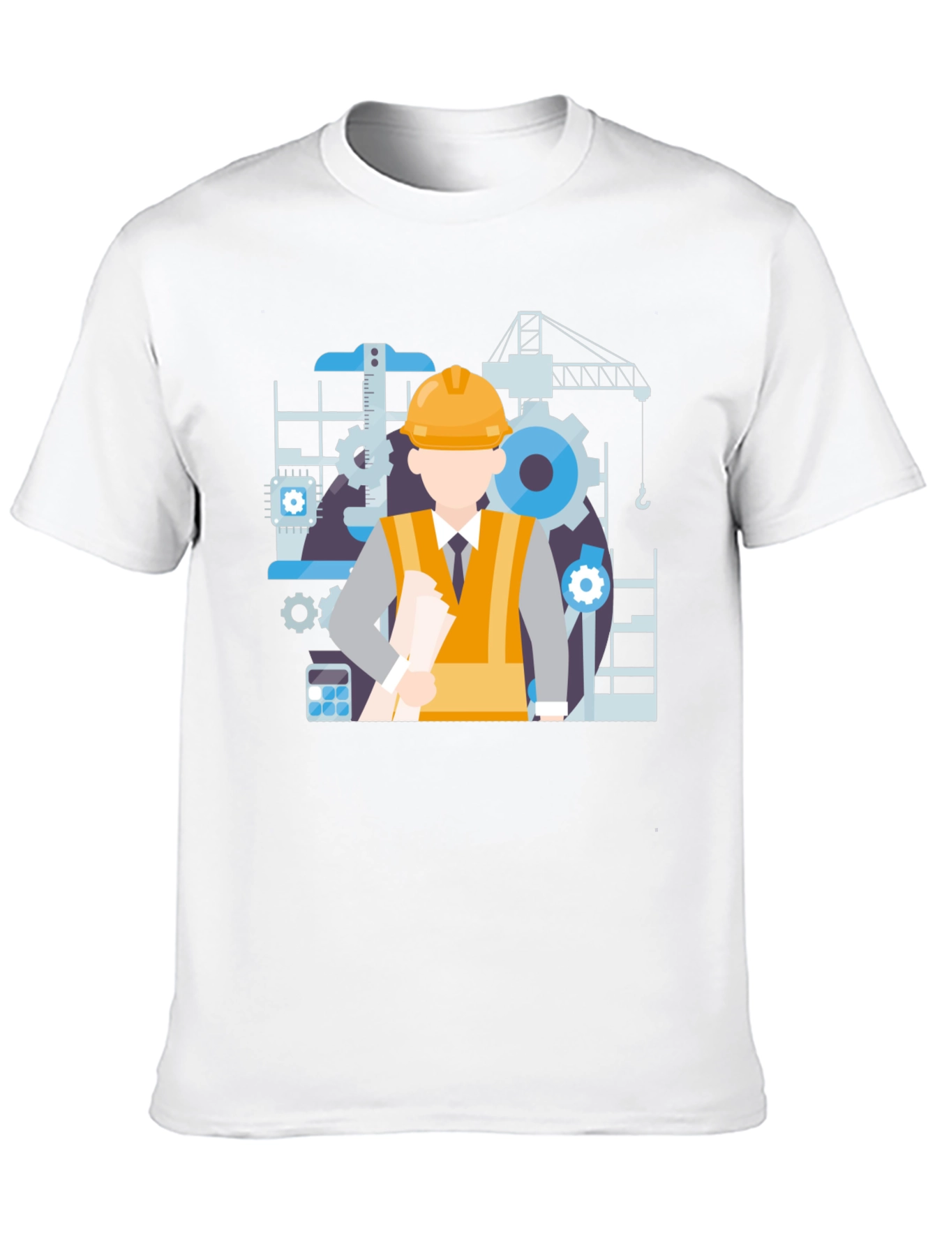 Engineer Graphic T-Shirt - Construction Theme Tee