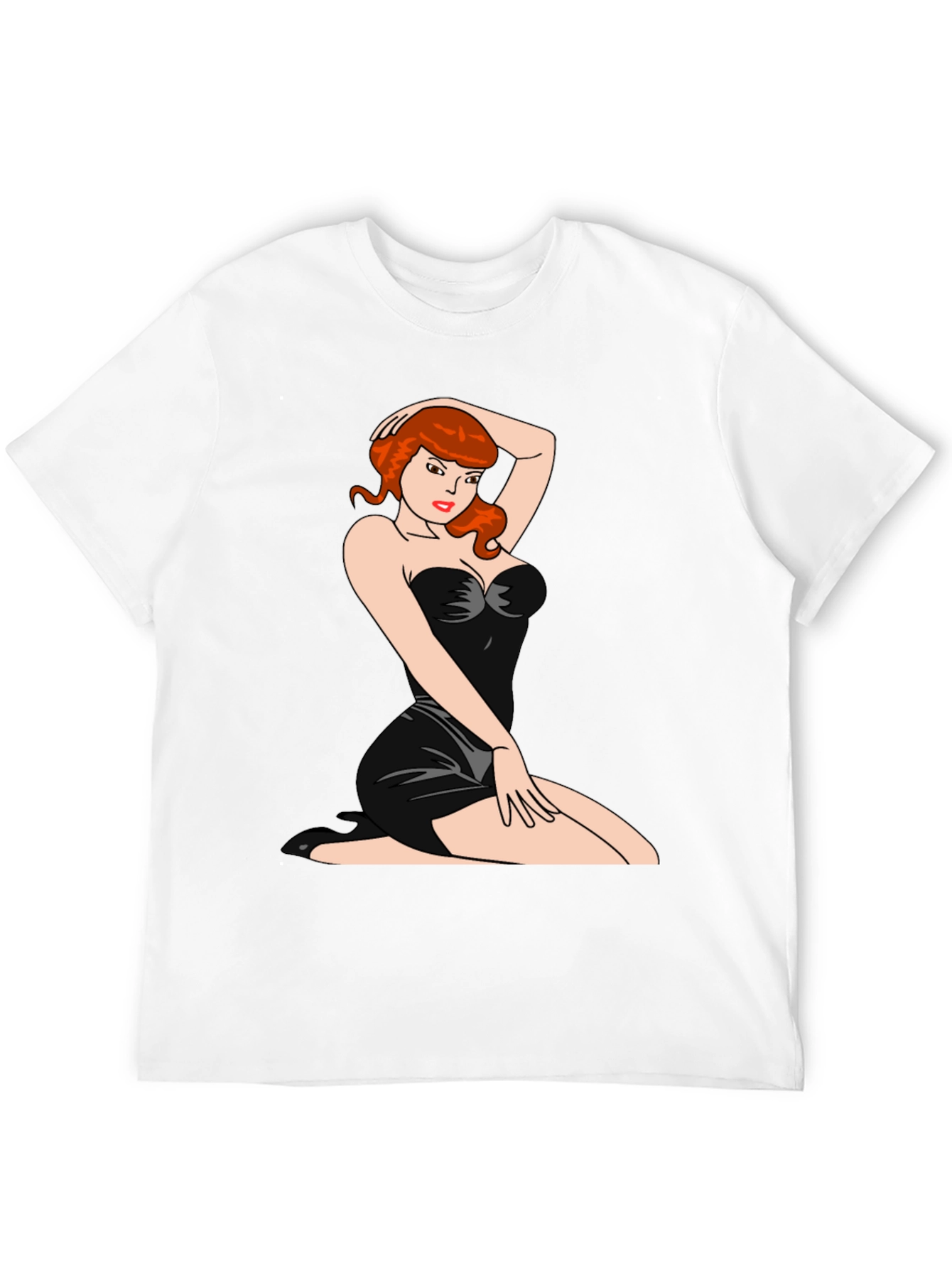 Pin-Up Girl Graphic T-Shirt