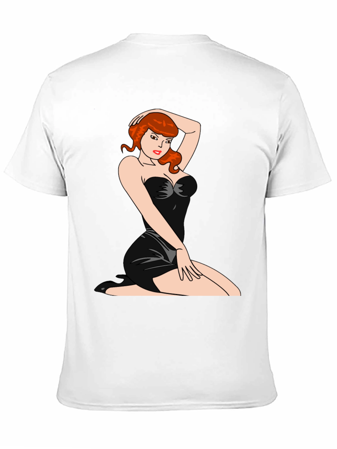 Pin-Up Girl Graphic T-Shirt