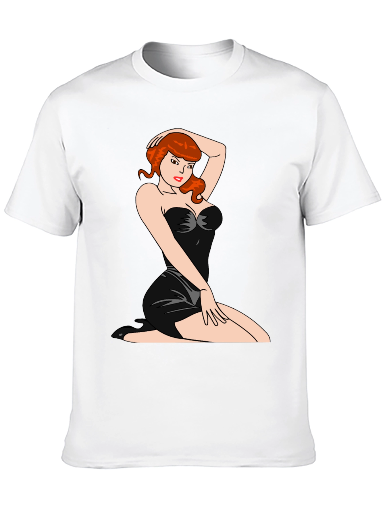 Pin-Up Girl Graphic T-Shirt