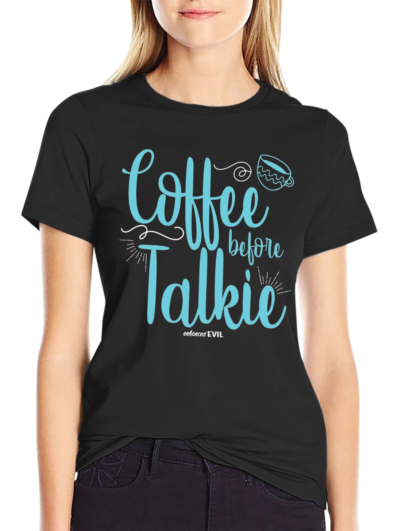 Coffee Before Talkie Graphic T-Shirt