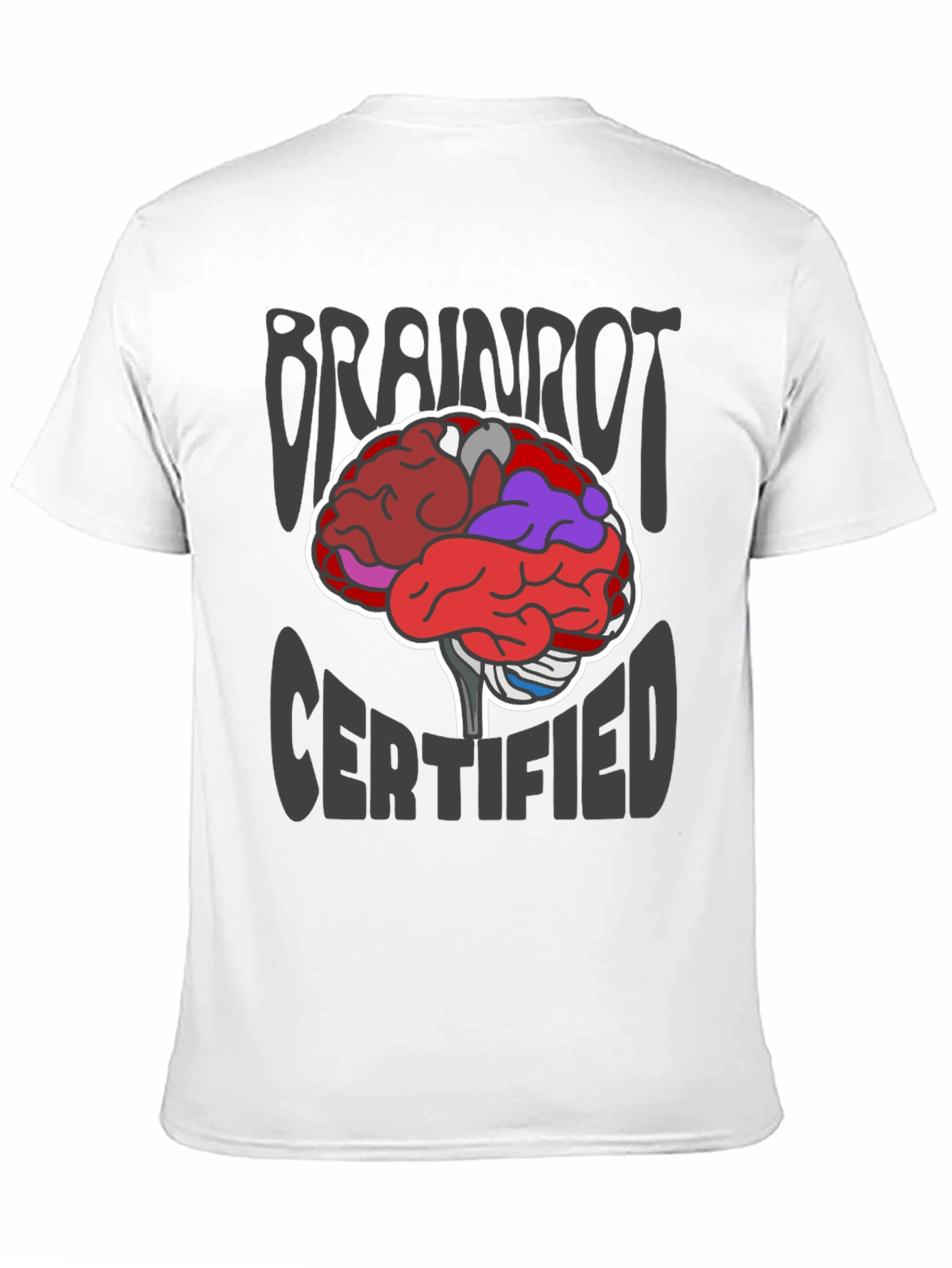 Brainrot Certified Graphic T-Shirt