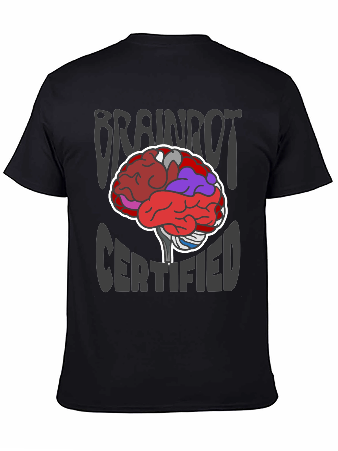 Brainrot Certified Graphic T-Shirt