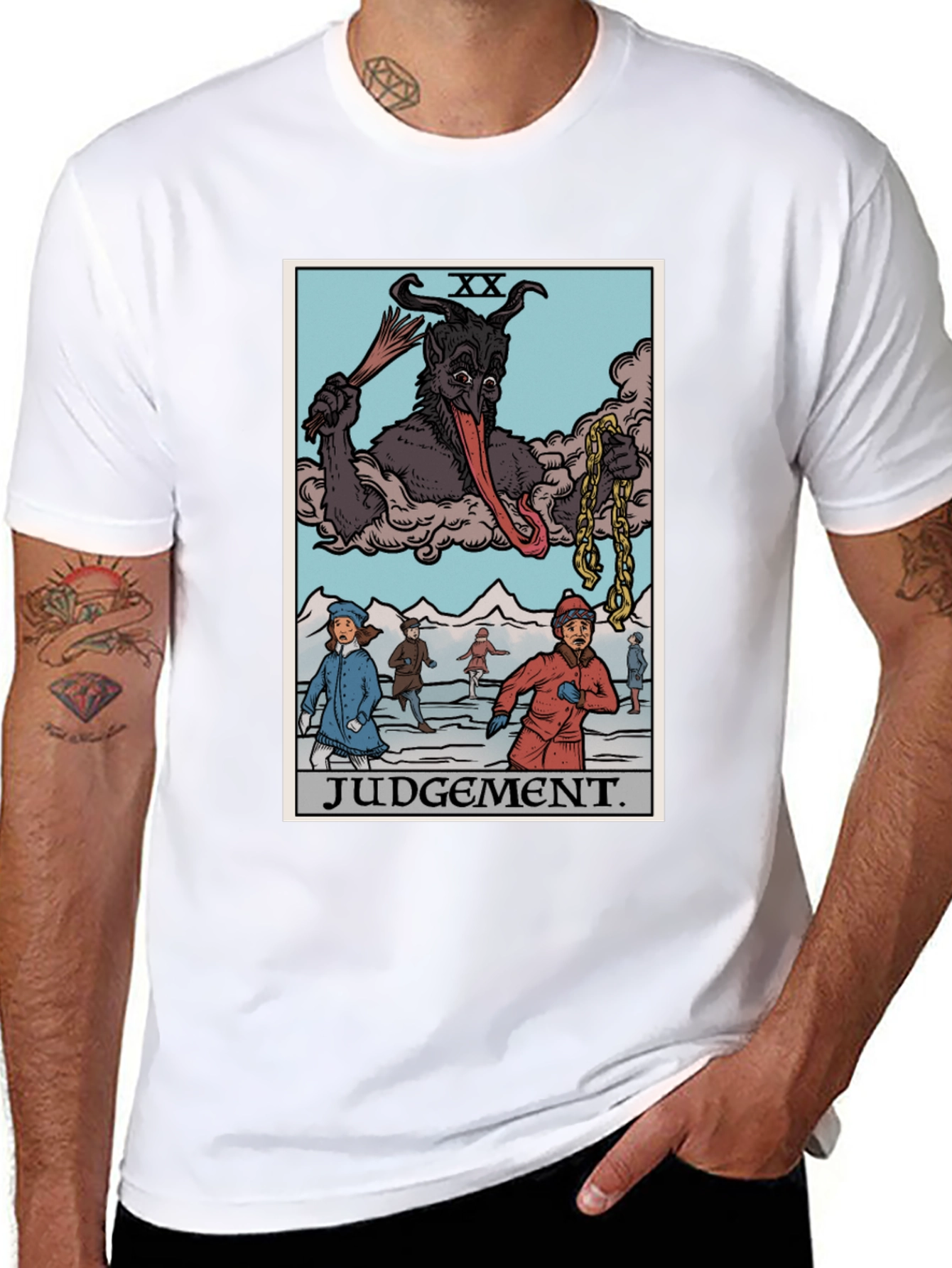Judgement Tarot Card Graphic T-Shirt
