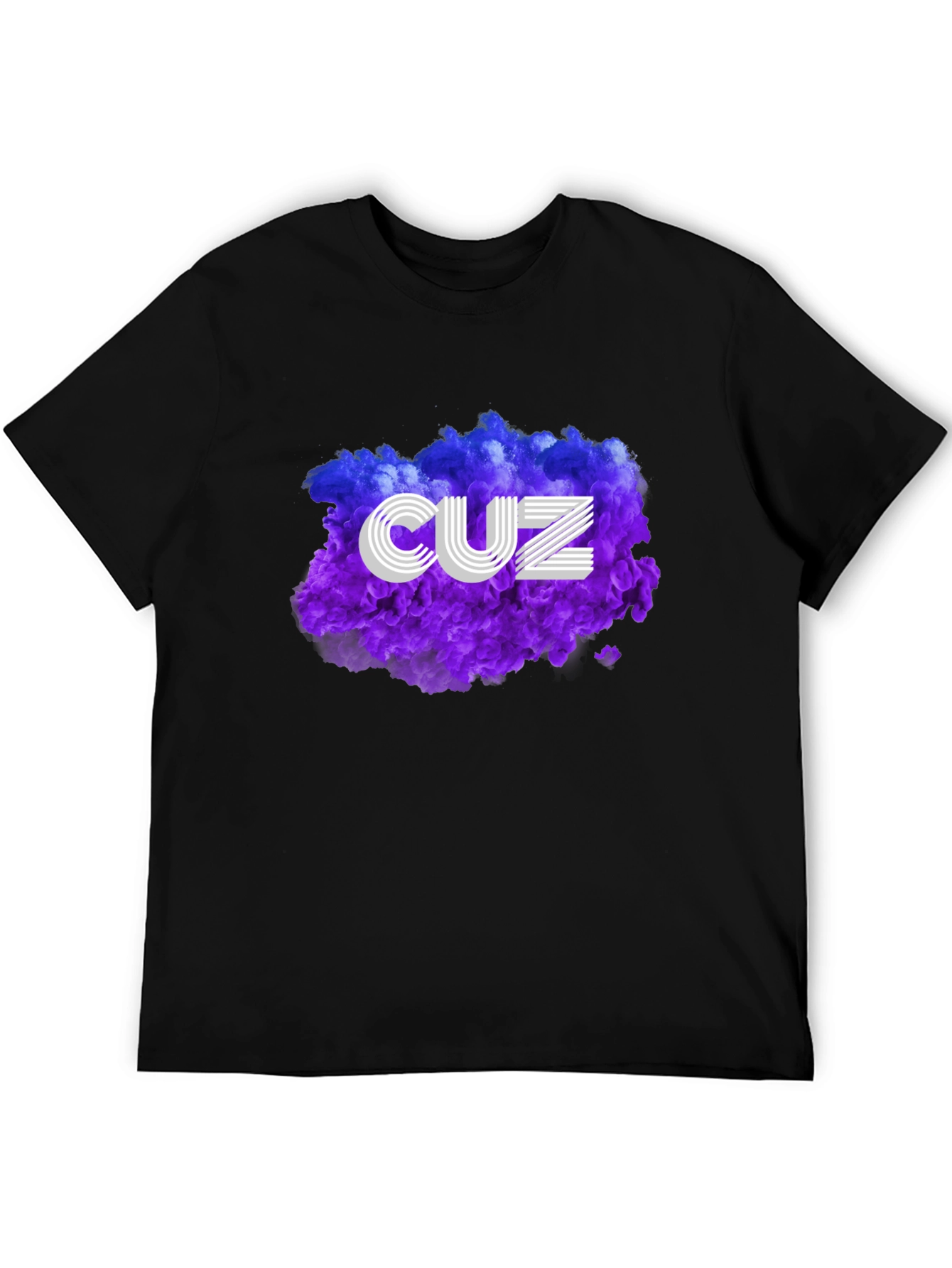 Cuz Graphic T-Shirt - Stylish Crew Neck Tee