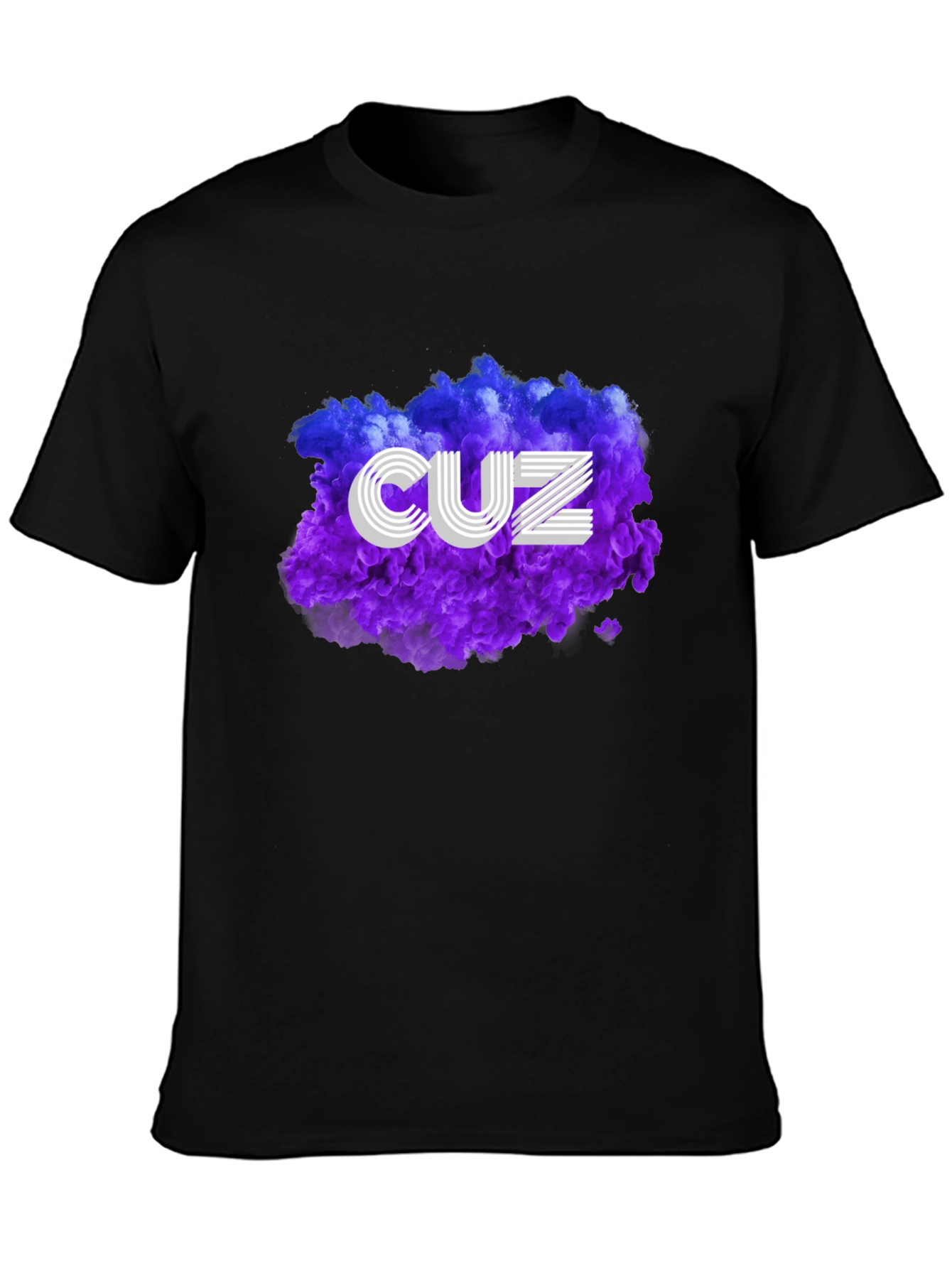 Cuz Graphic T-Shirt - Stylish Crew Neck Tee
