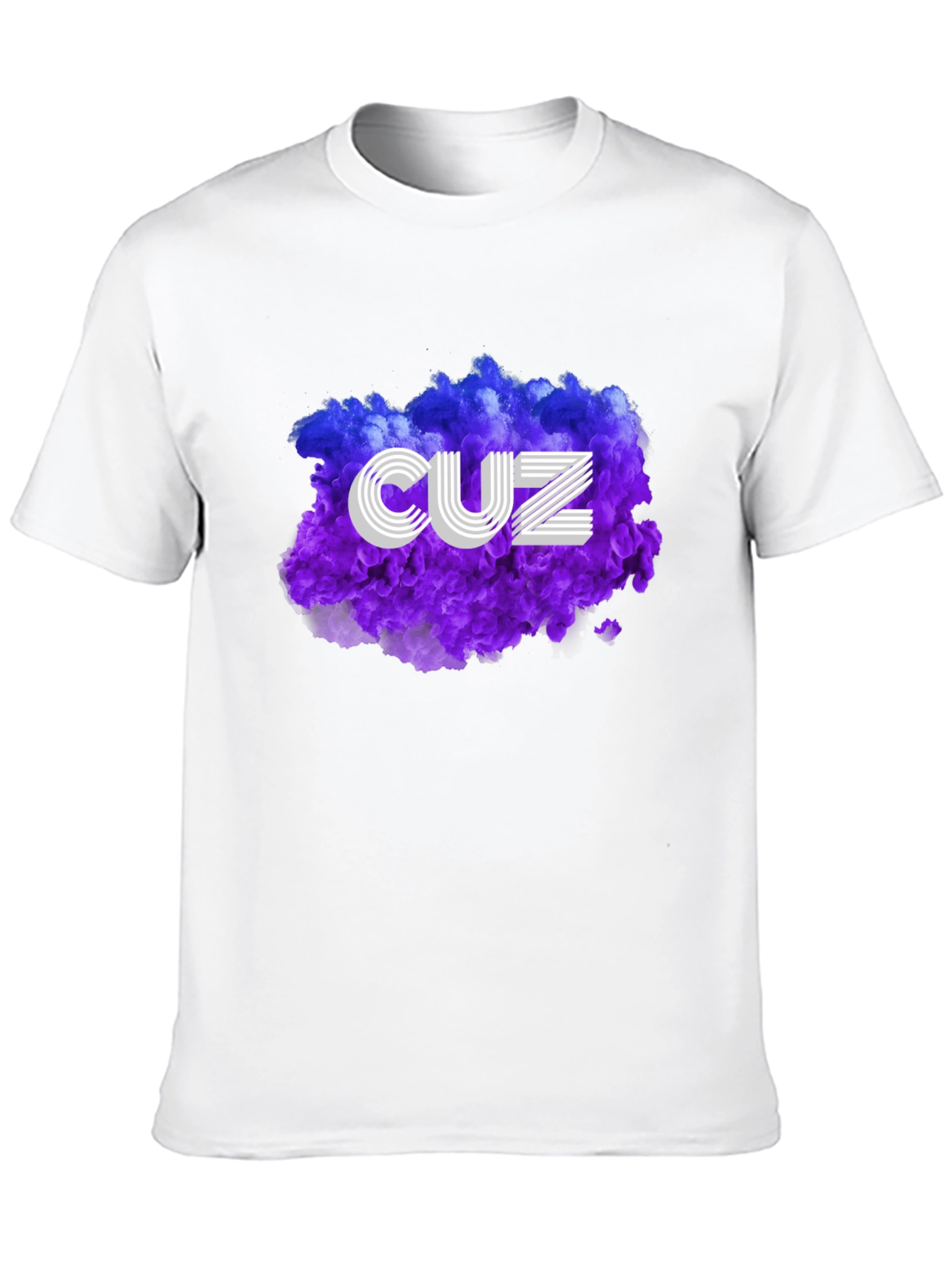 Cuz Graphic T-Shirt - Stylish Crew Neck Tee