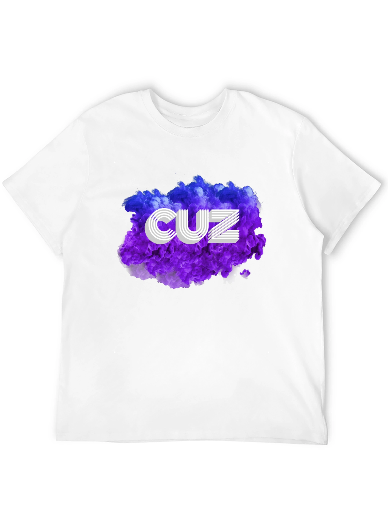 Cuz Graphic T-Shirt - Stylish Crew Neck Tee