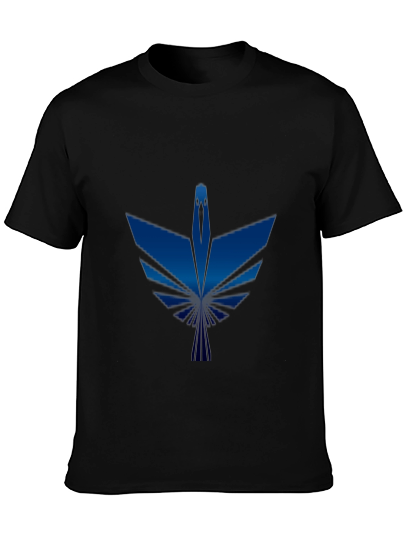 Blue Phoenix Graphic T-Shirt
