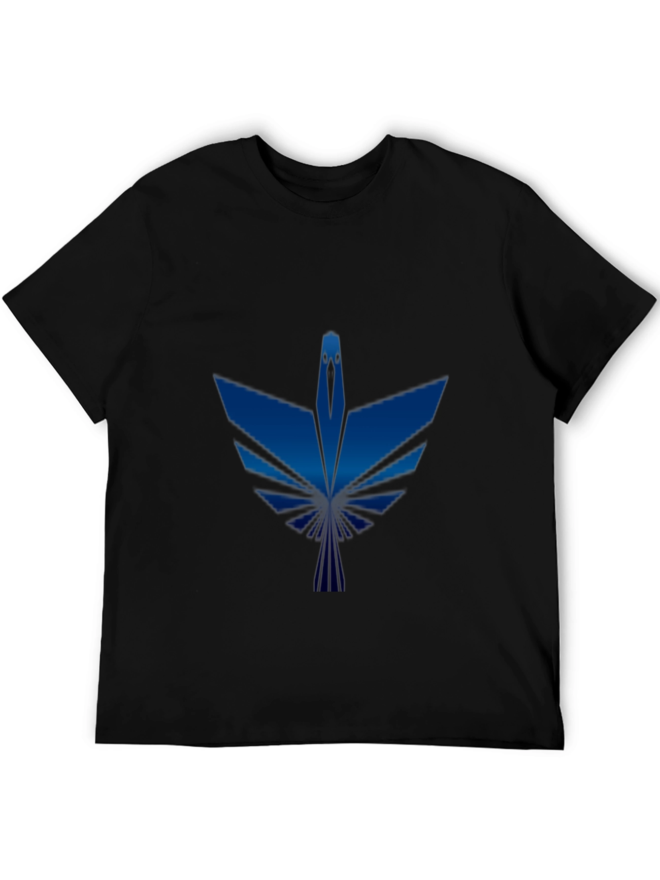 Blue Phoenix Graphic T-Shirt