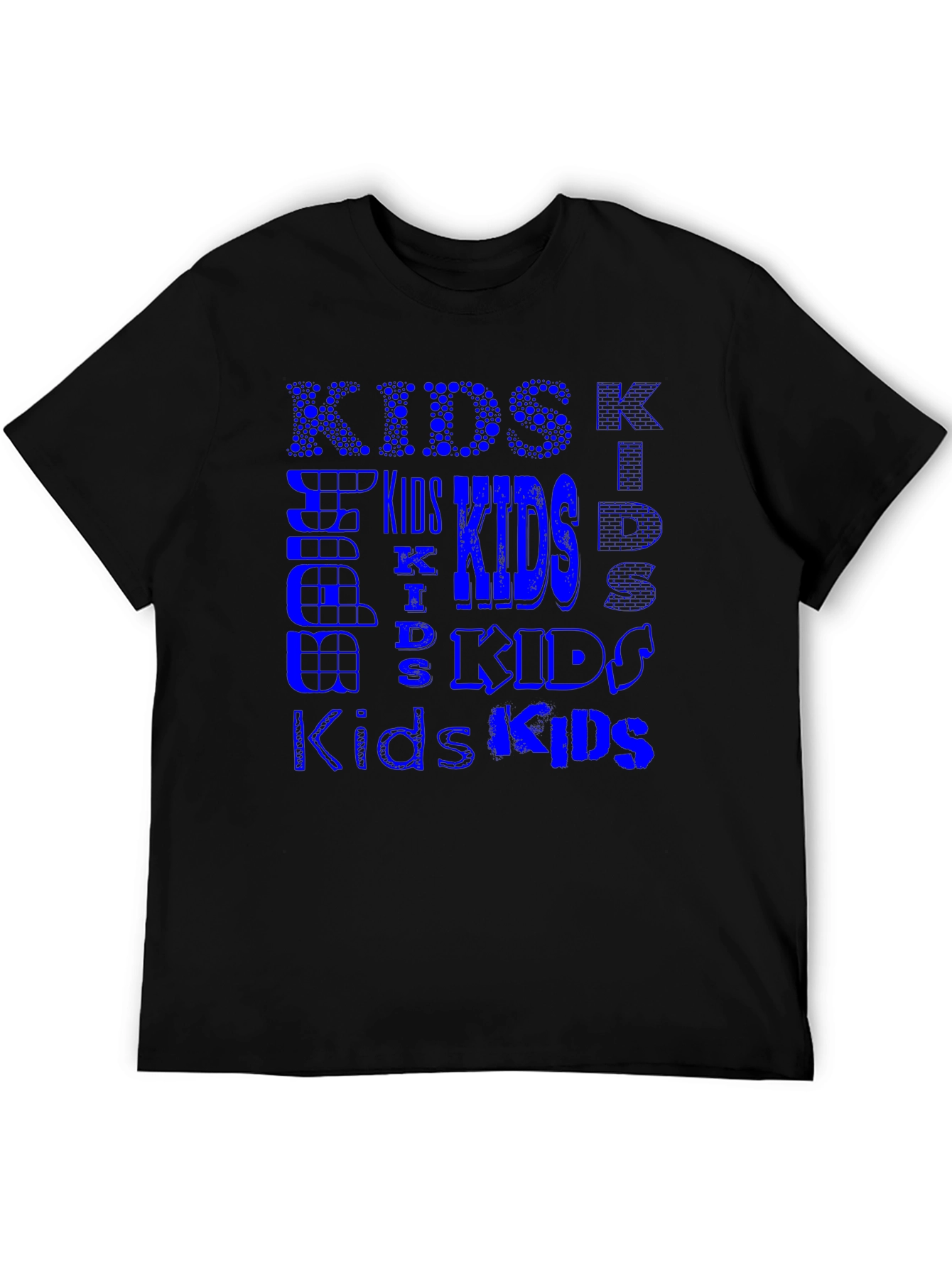 Cool Kids Blue Graphic T-Shirt