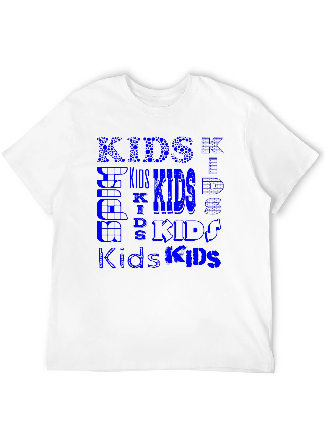 Cool Kids Blue Graphic T-Shirt