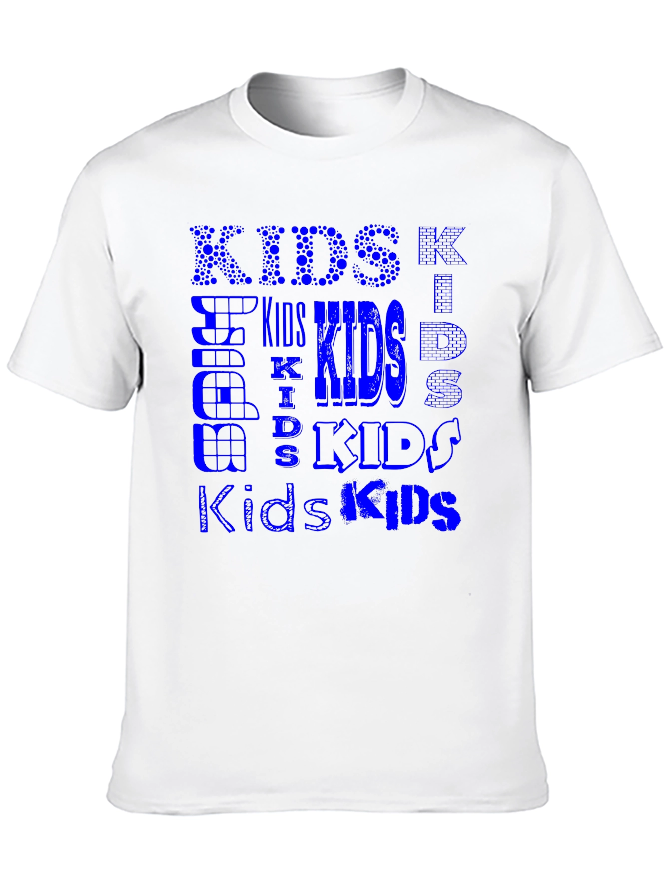 Cool Kids Blue Graphic T-Shirt