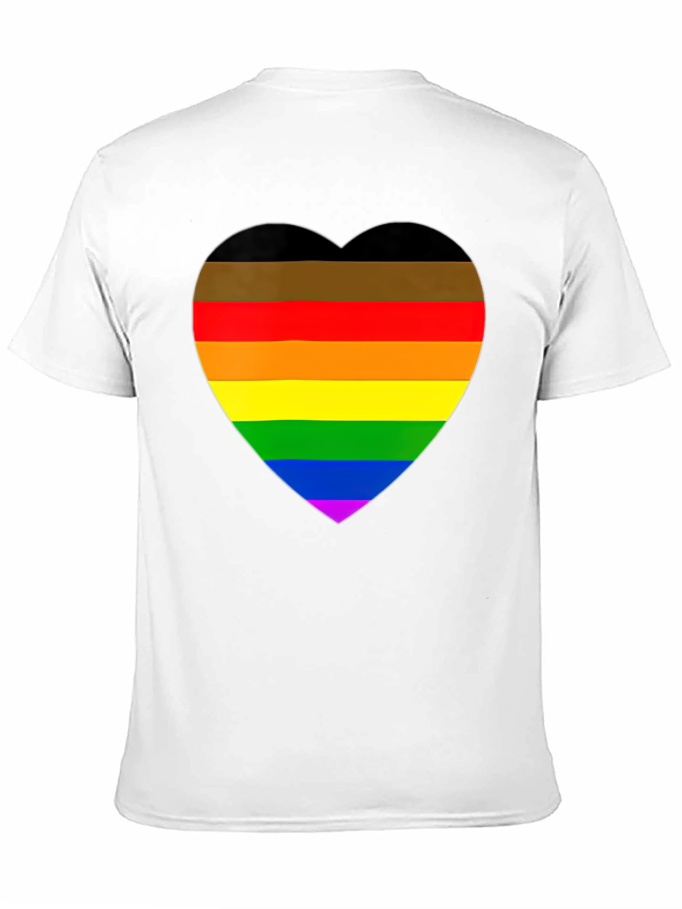 Pride Heart T-Shirt - Inclusive LGBTQ+ Love Tee