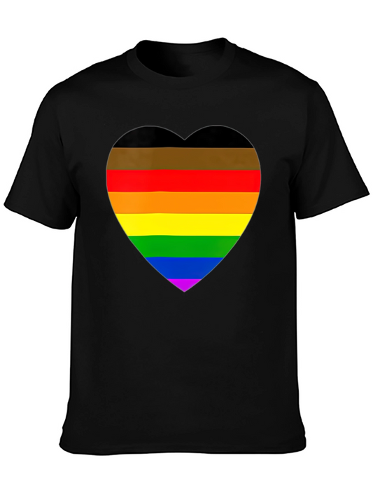 Pride Heart T-Shirt - Inclusive LGBTQ+ Love Tee