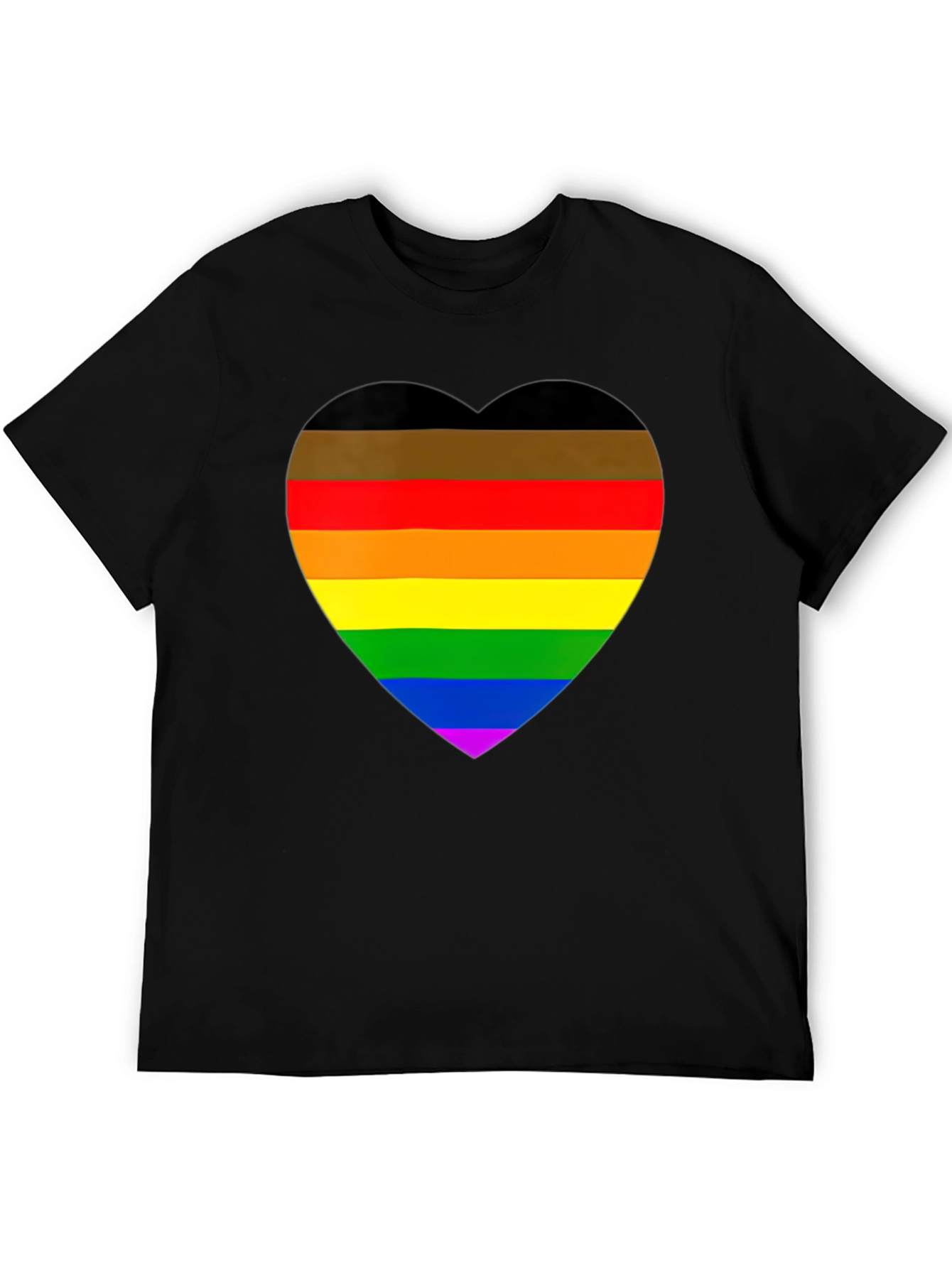 Pride Heart T-Shirt - Inclusive LGBTQ+ Love Tee
