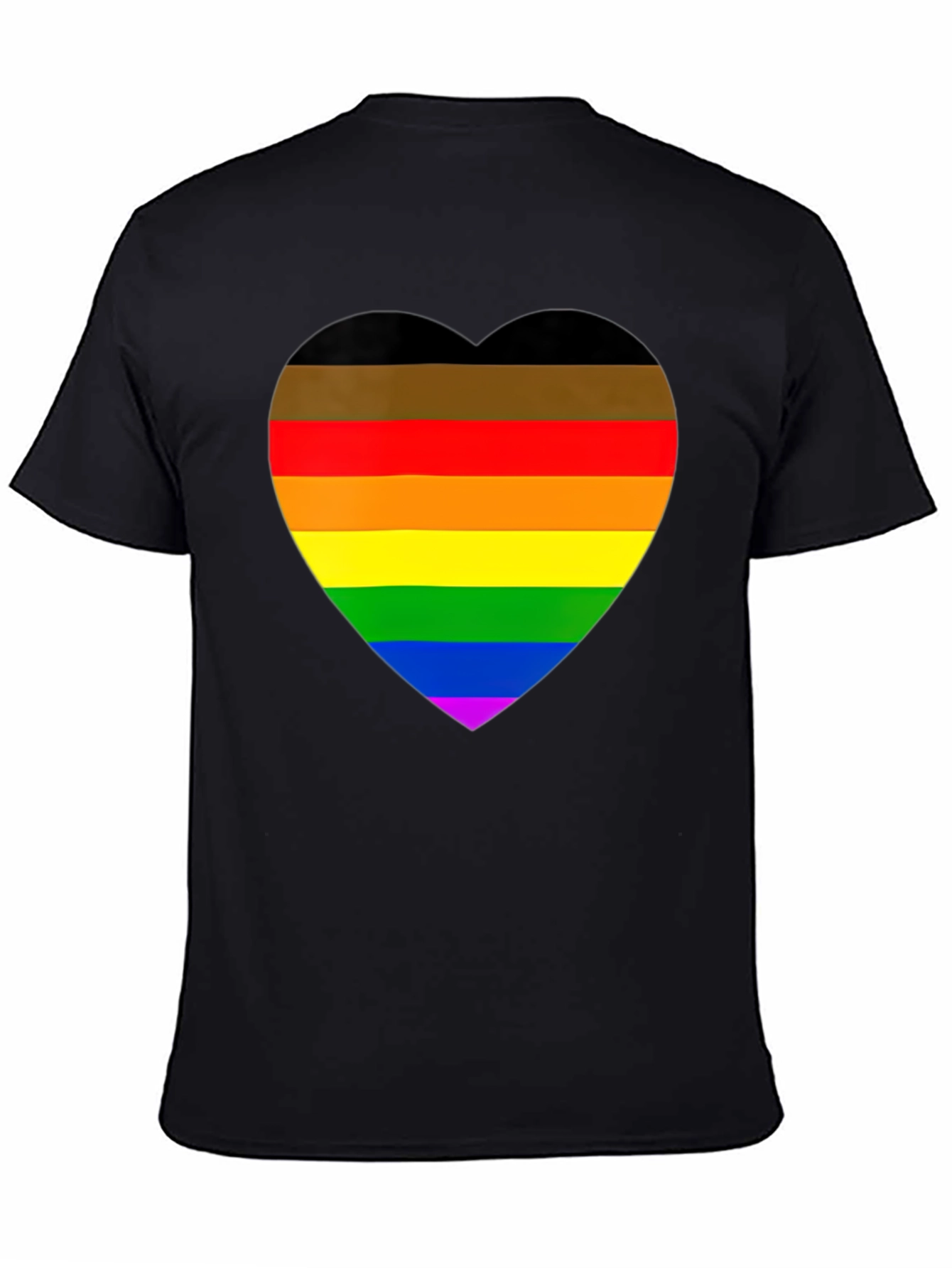 Pride Heart T-Shirt - Inclusive LGBTQ+ Love Tee