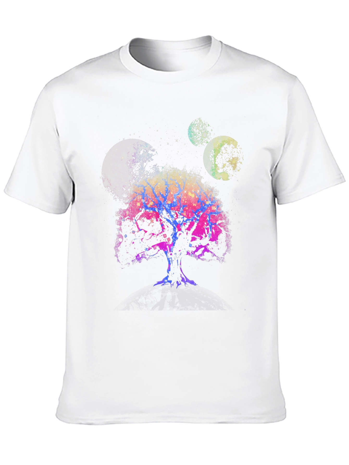 Cosmic Tree Graphic T-Shirt