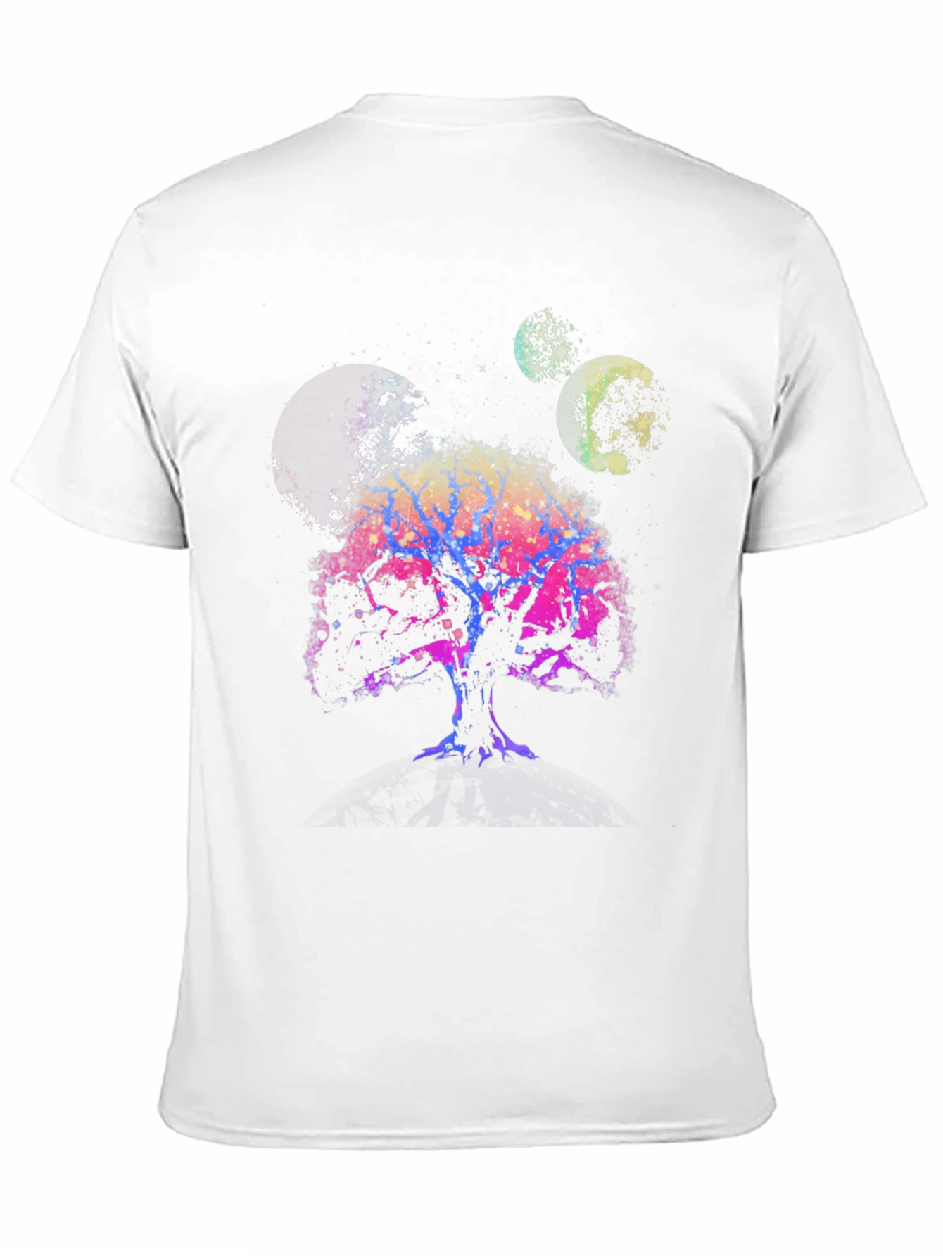 Cosmic Tree Graphic T-Shirt