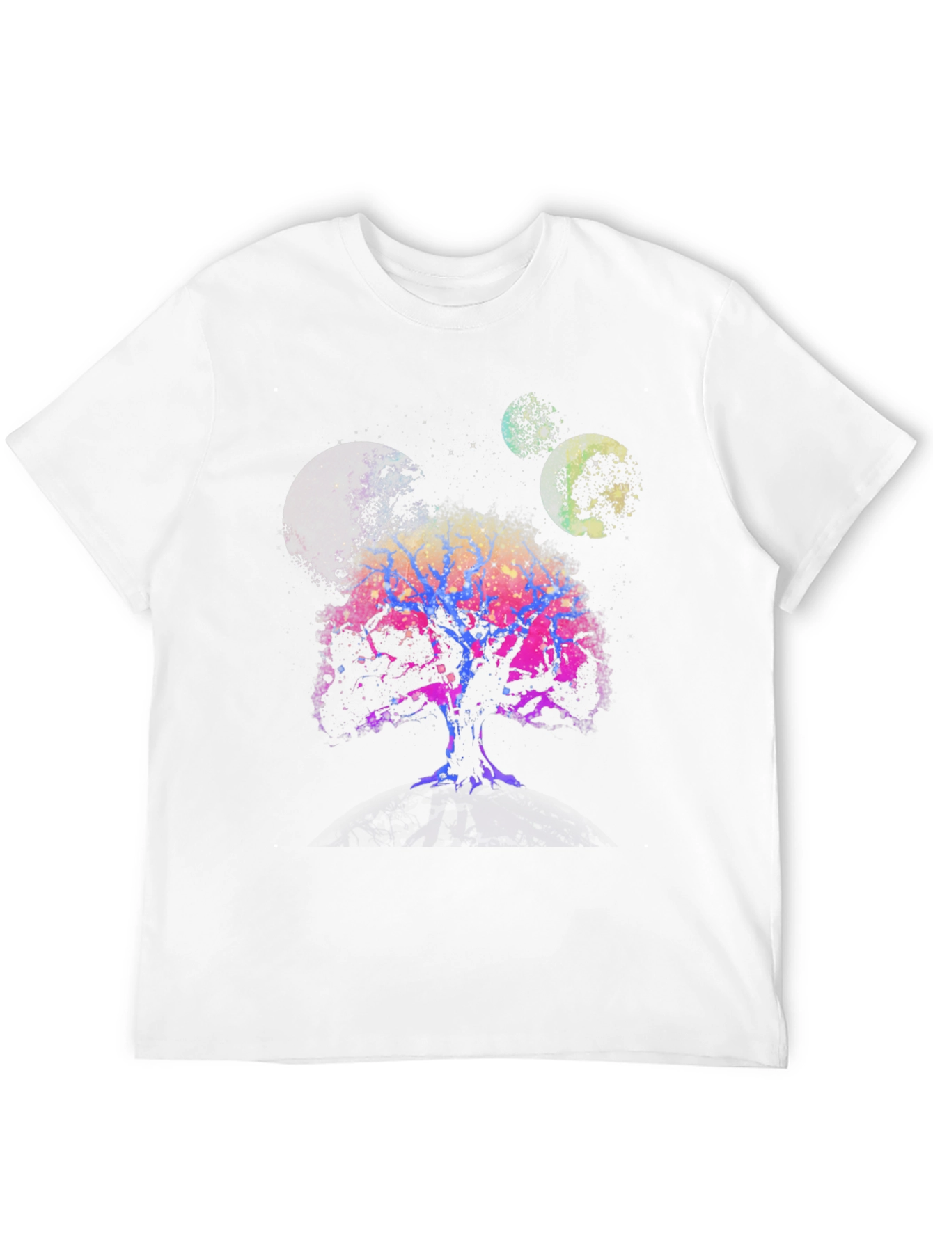 Cosmic Tree Graphic T-Shirt