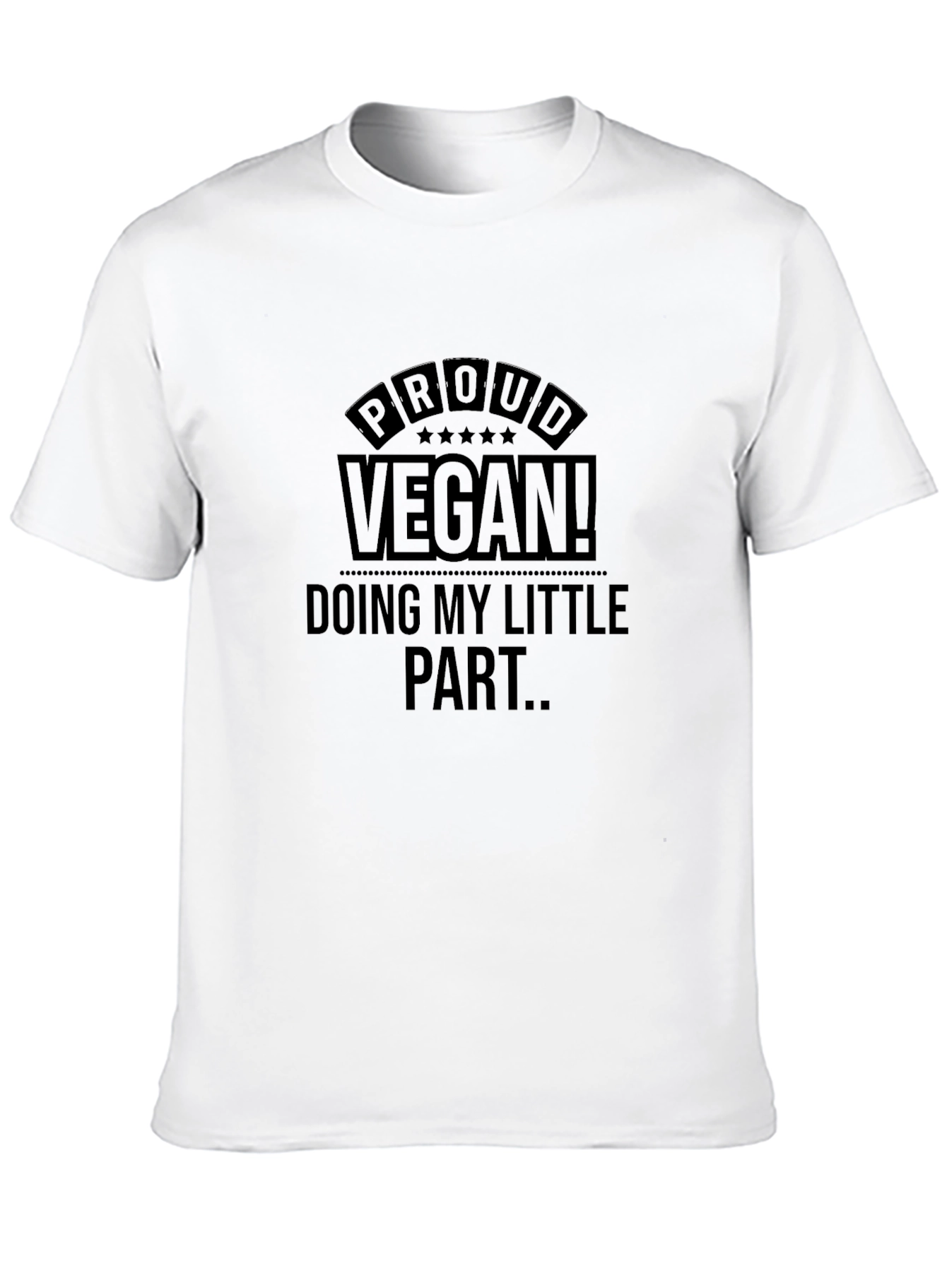 Proud Vegan T-Shirt - Eco-Friendly Lifestyle Tee
