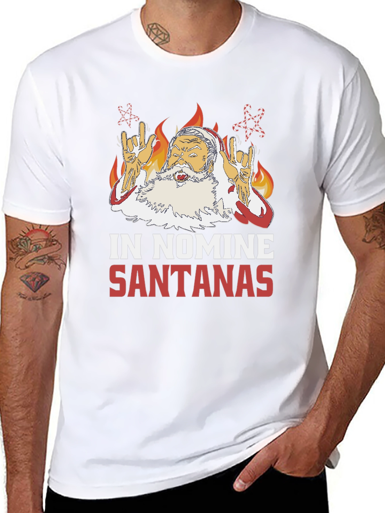 In Nomine Santanas Graphic T-Shirt