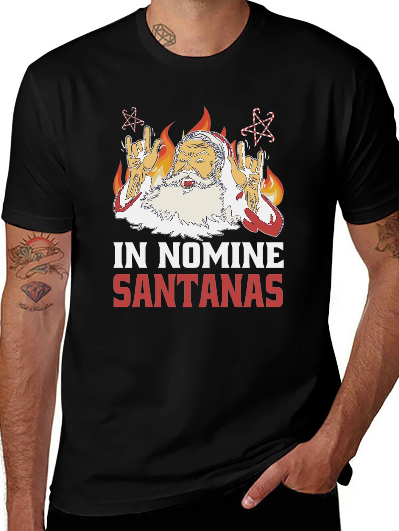 In Nomine Santanas Graphic T-Shirt