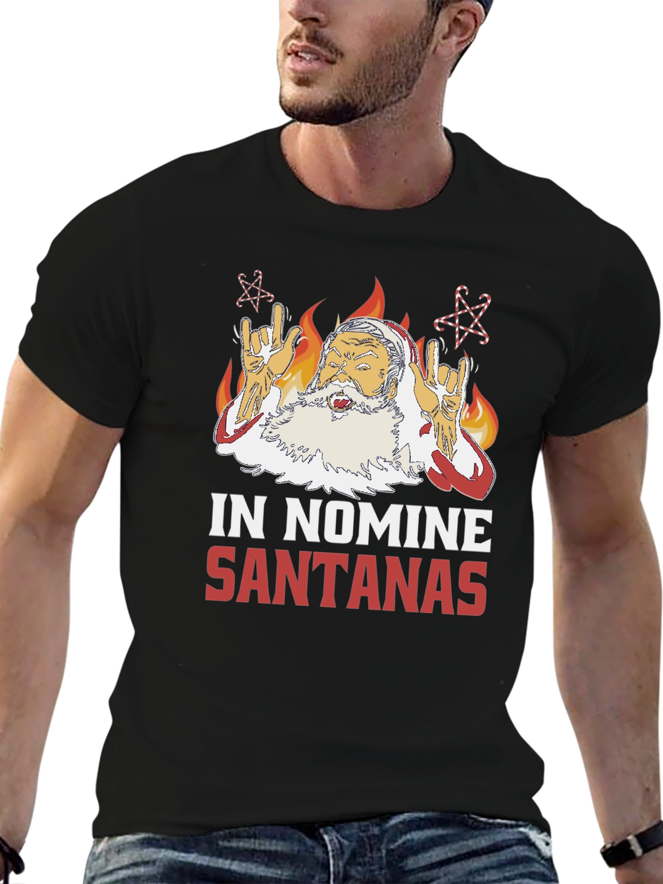 In Nomine Santanas Graphic T-Shirt