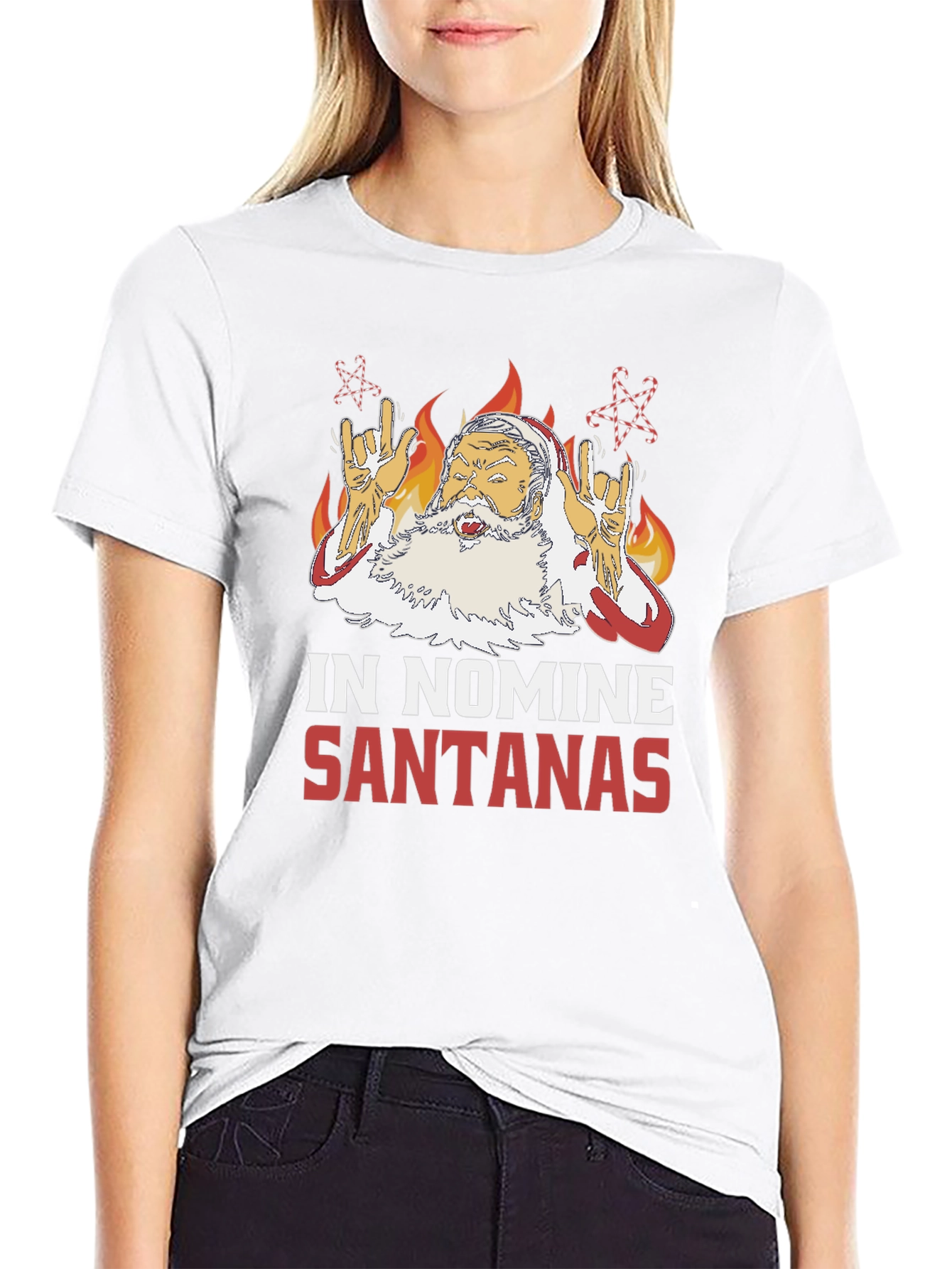 In Nomine Santanas Graphic T-Shirt