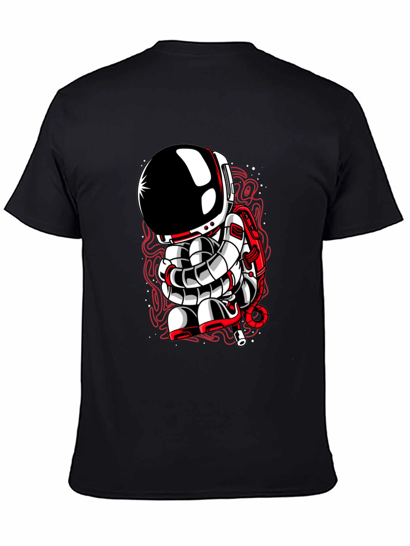 Astronaut Graphic Tee - Unique Spaceman Design