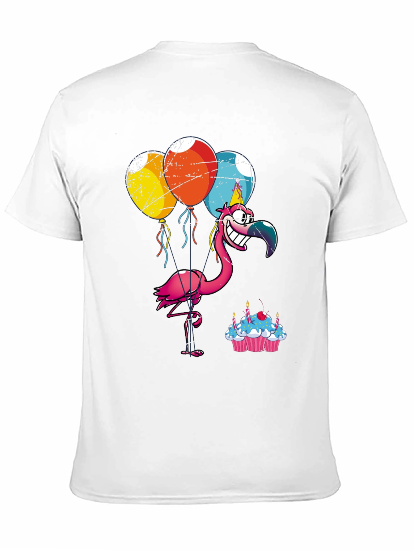 Party Flamingo T-Shirt: Birthday Celebration Tee