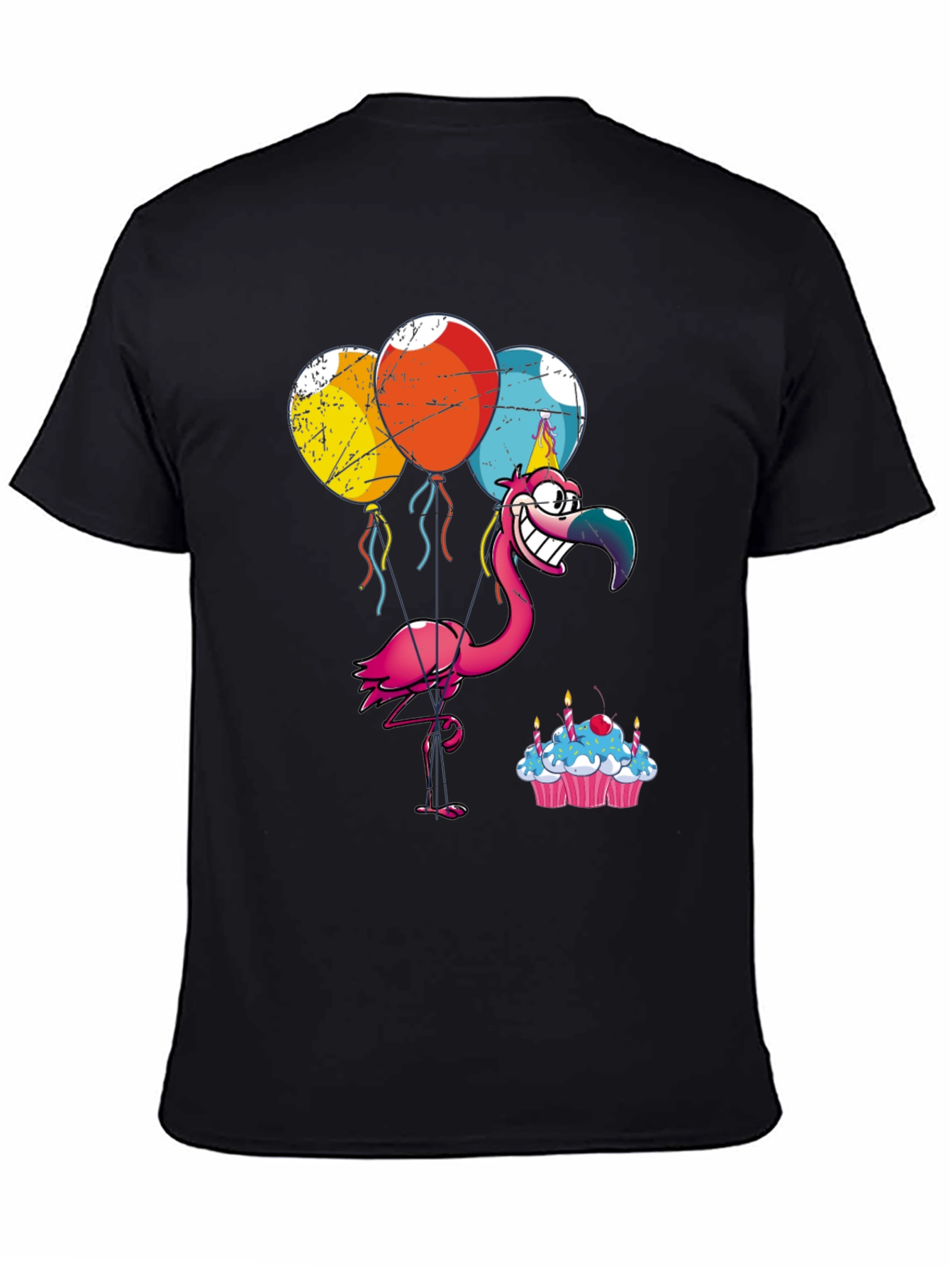 Party Flamingo T-Shirt: Birthday Celebration Tee