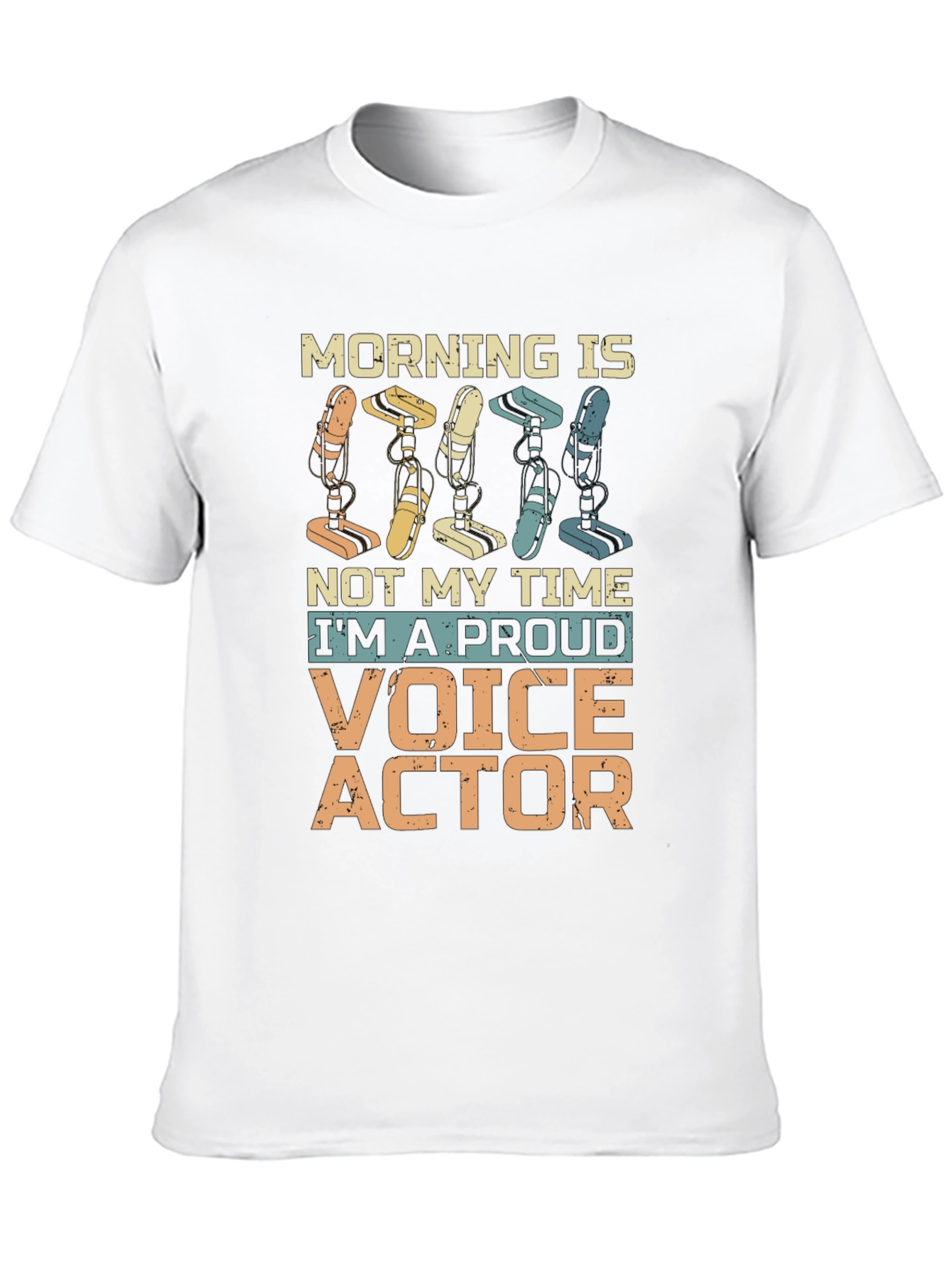 Proud Voice Actor Graphic T-Shirt