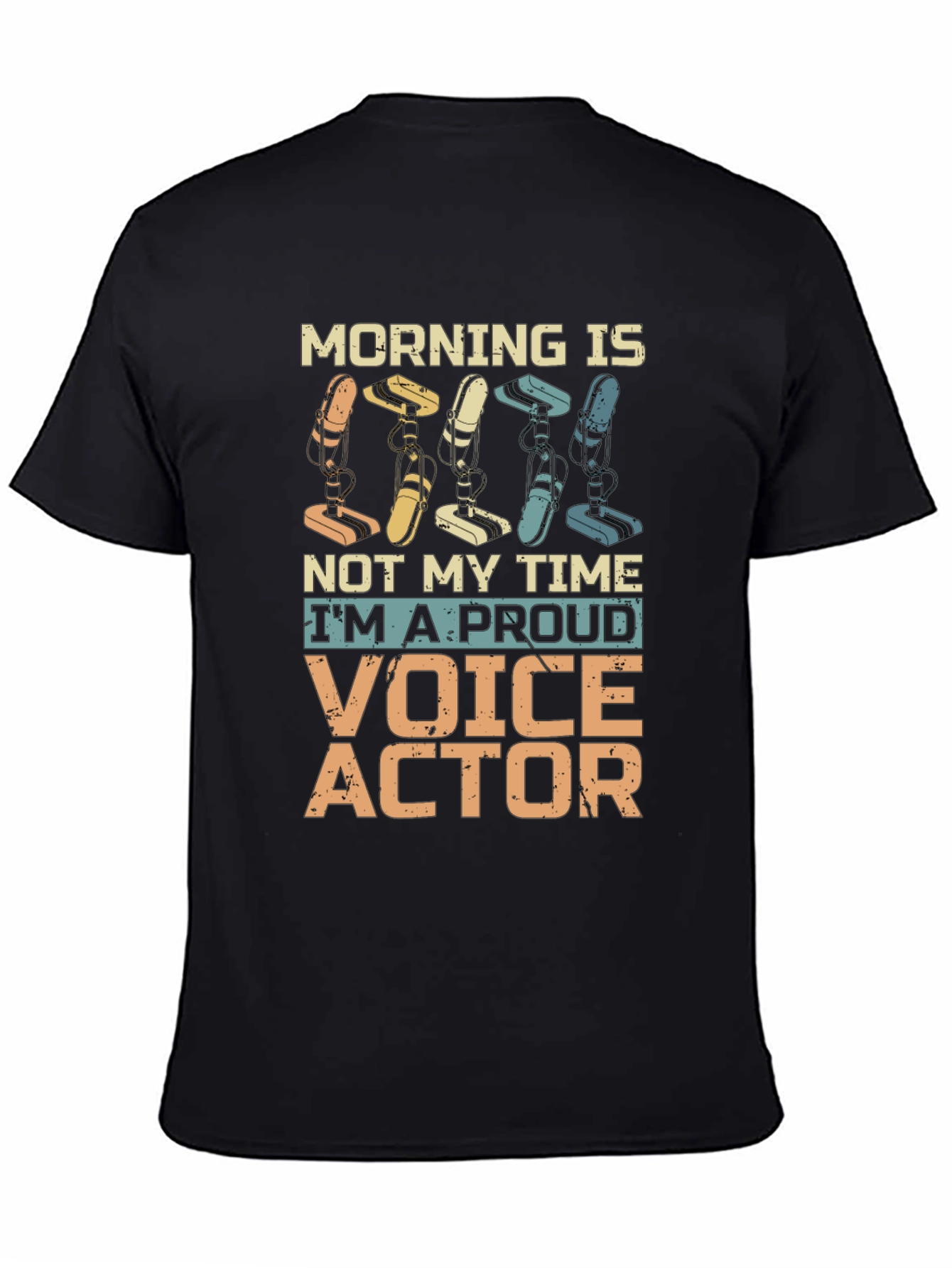 Proud Voice Actor Graphic T-Shirt