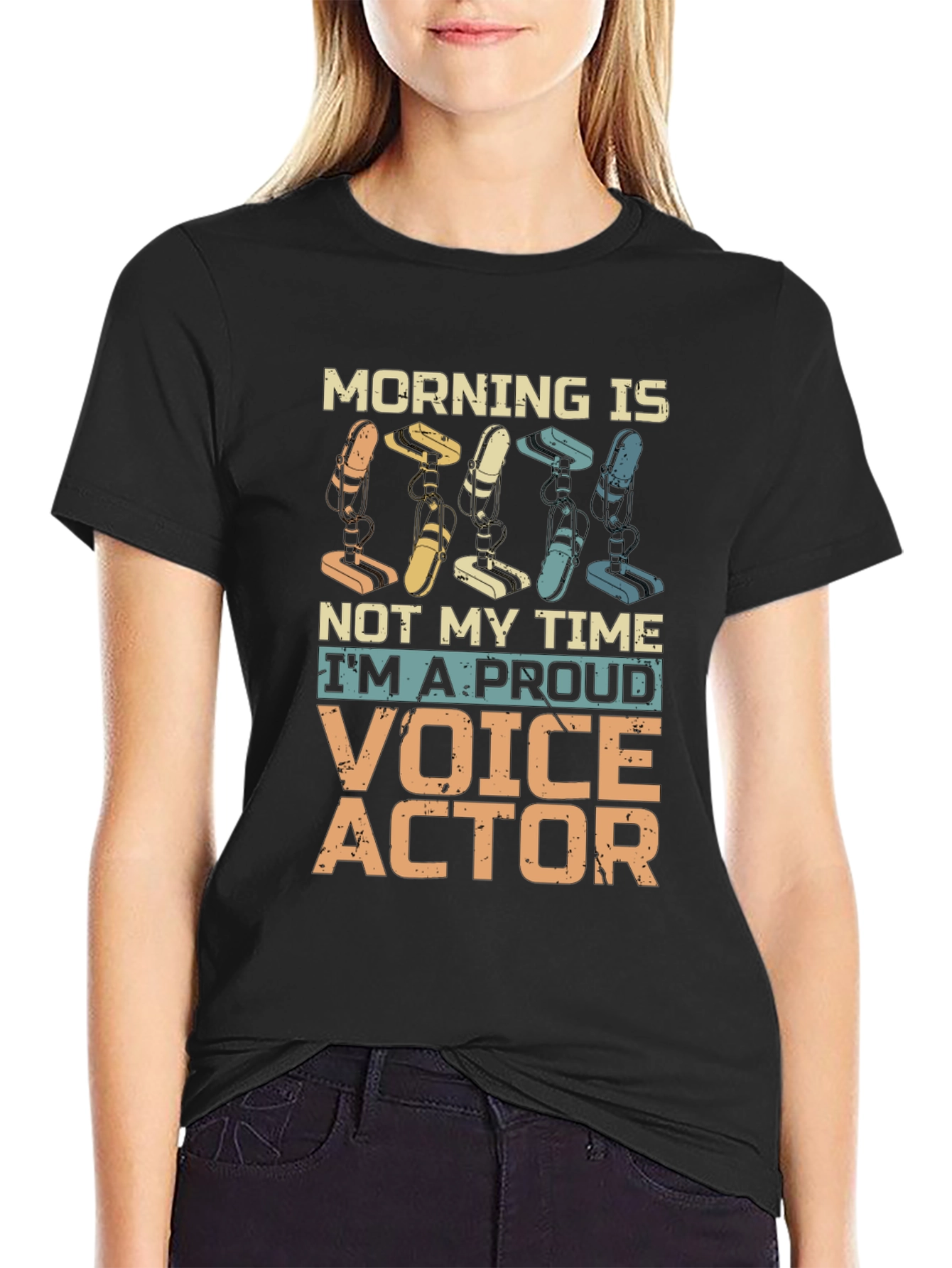 Proud Voice Actor Graphic T-Shirt
