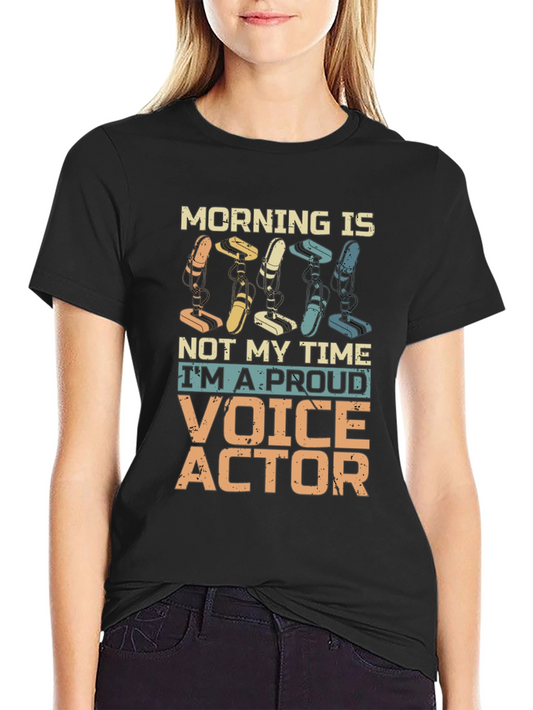 Proud Voice Actor Graphic T-Shirt