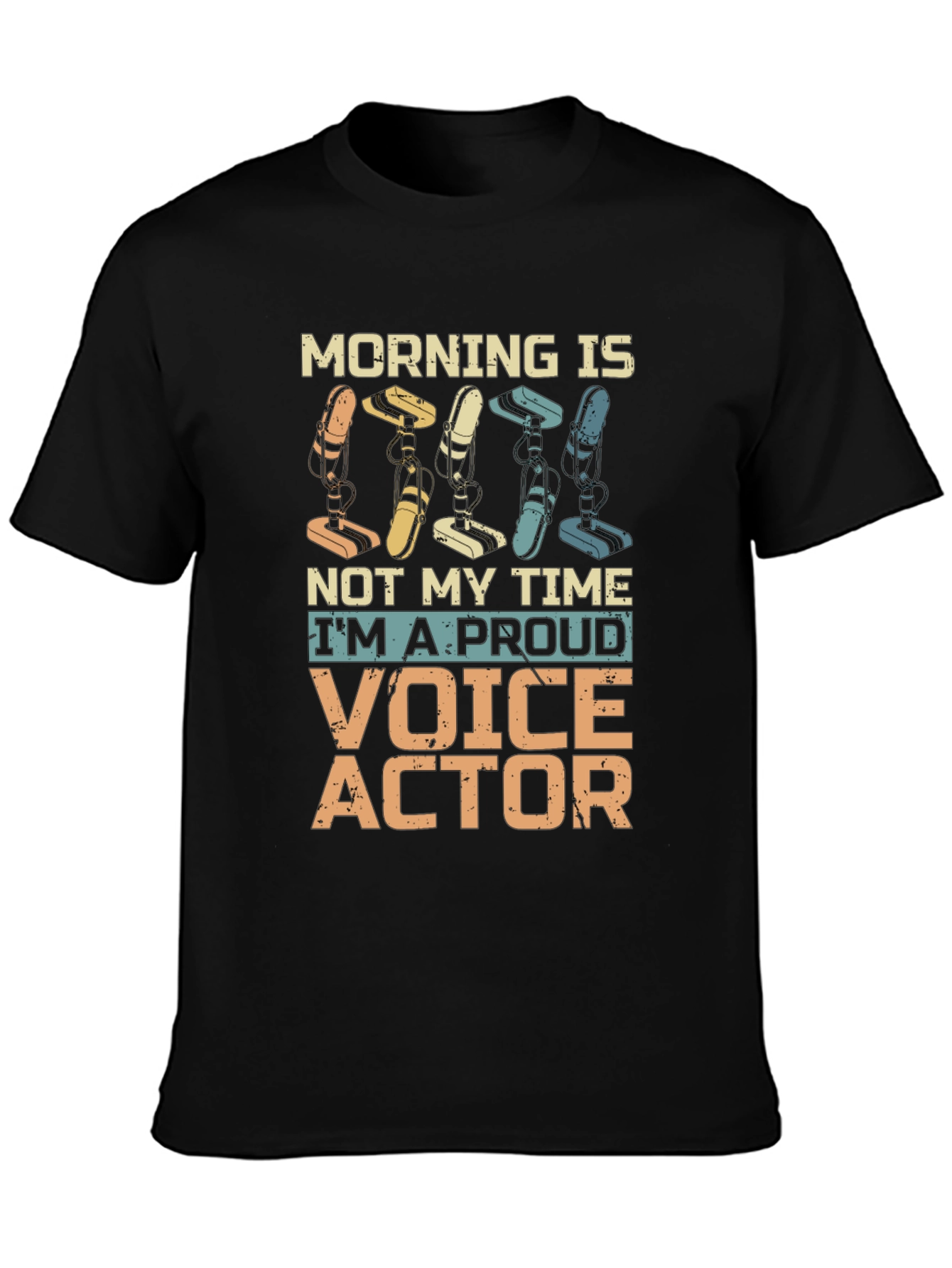 Proud Voice Actor Graphic T-Shirt