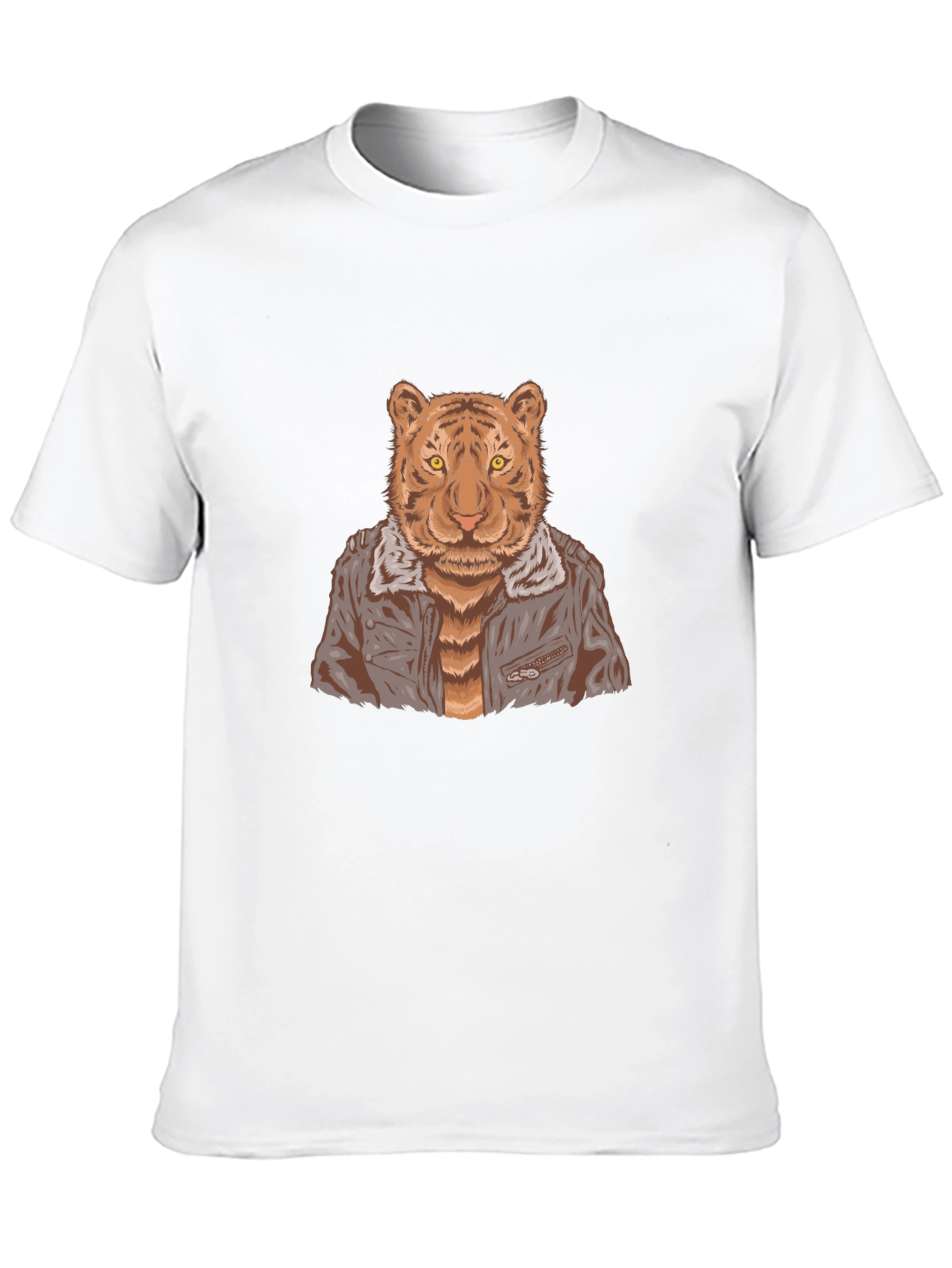 Tiger in Jacket Graphic Tee