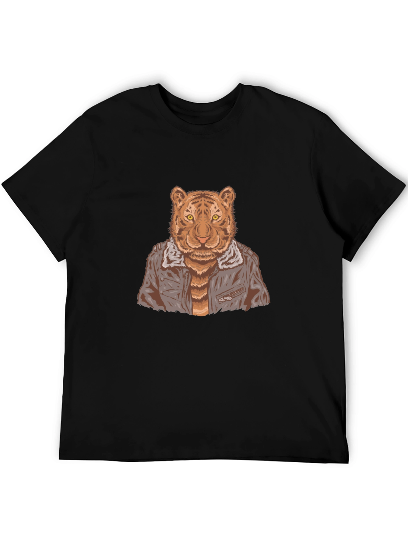 Tiger in Jacket Graphic Tee