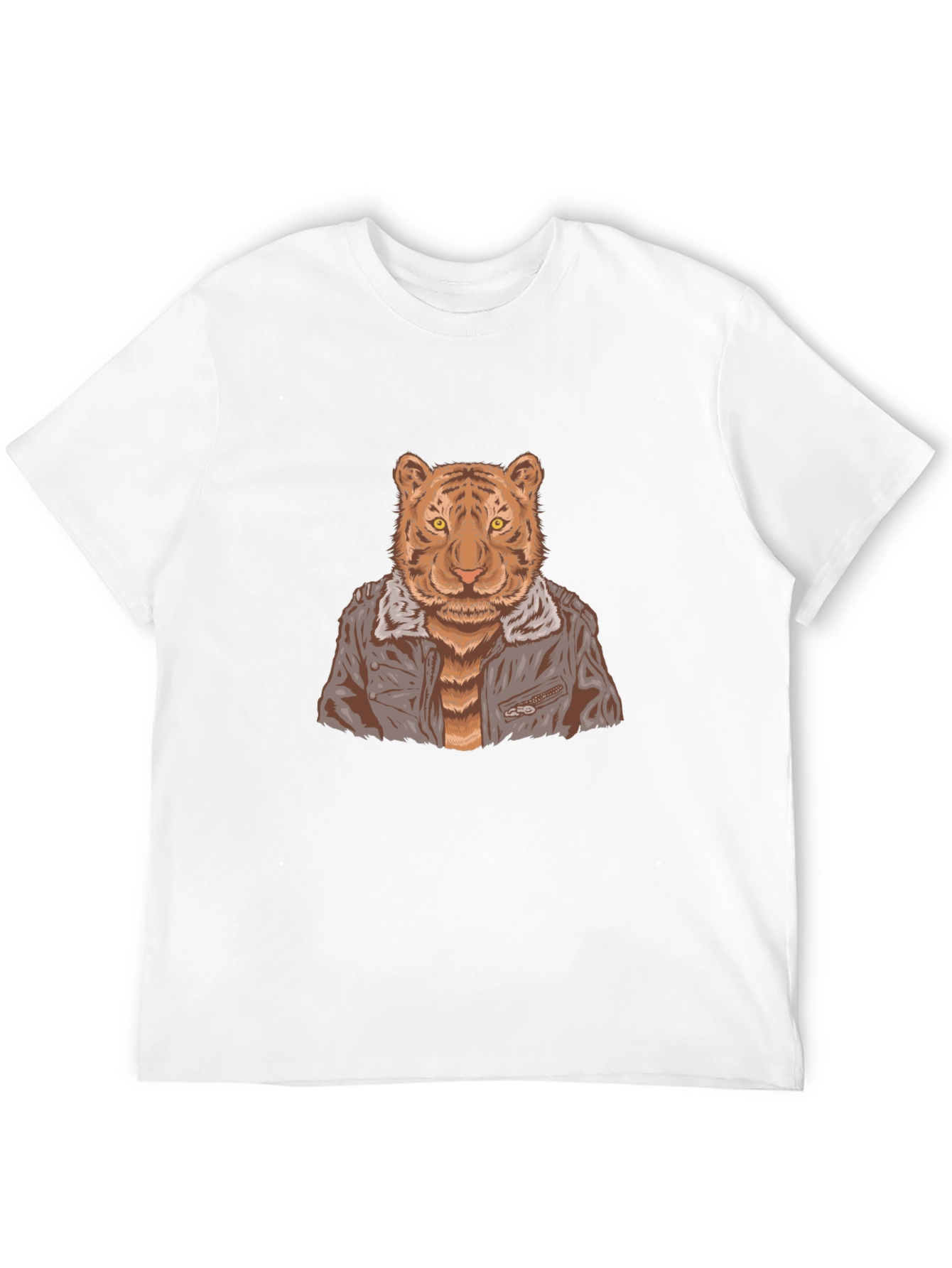 Tiger in Jacket Graphic Tee