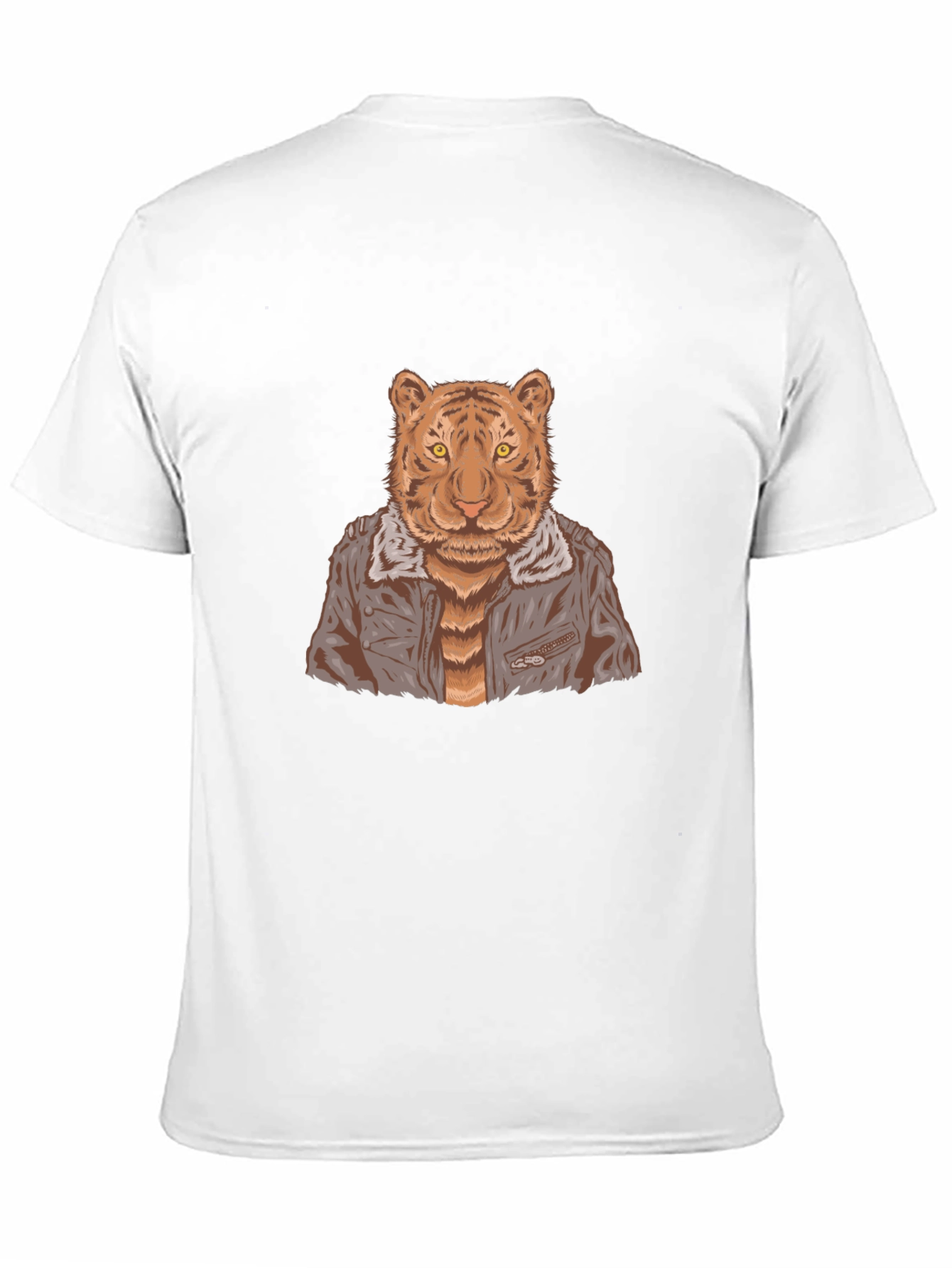 Tiger in Jacket Graphic Tee