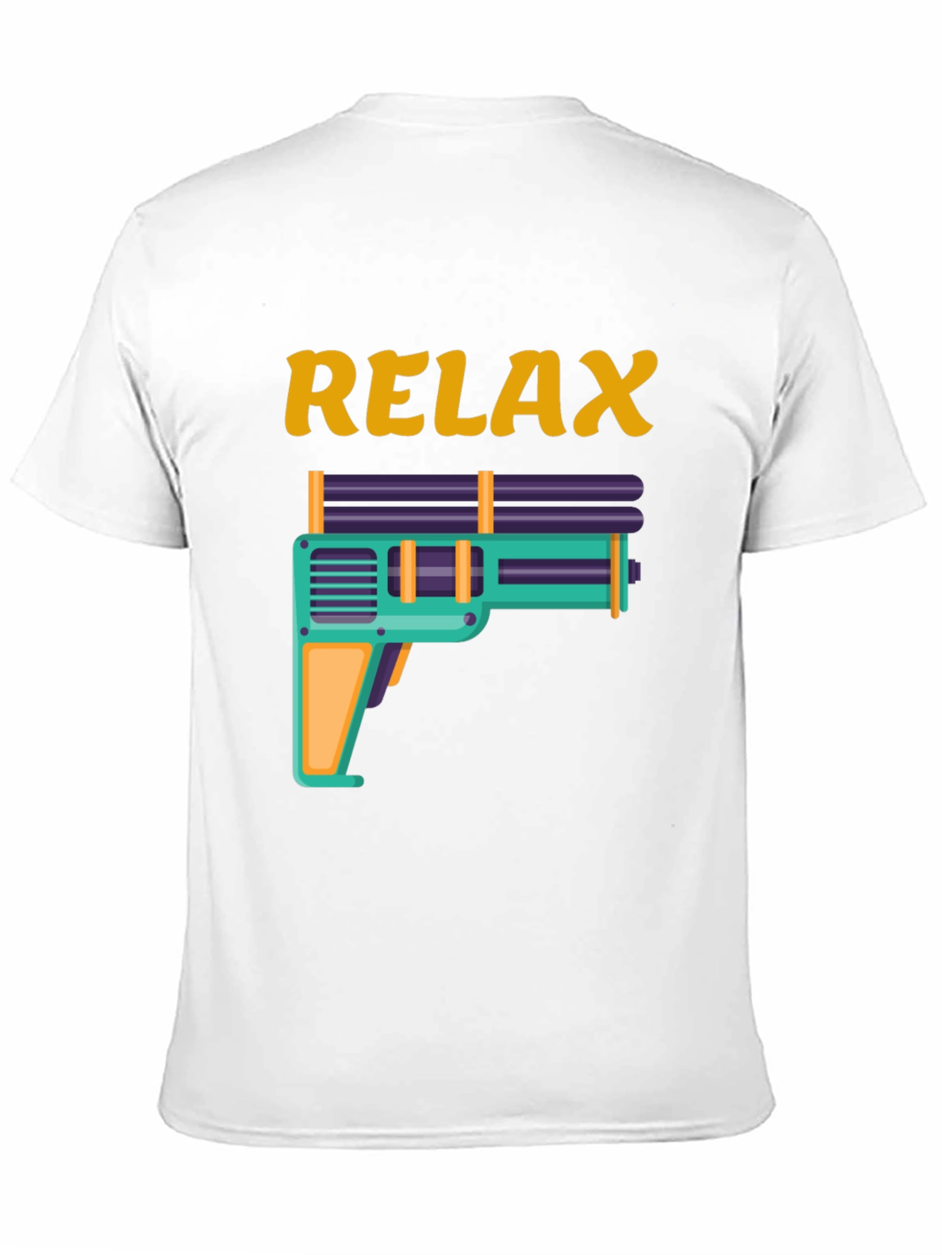 Relax Water Gun Graphic Tee