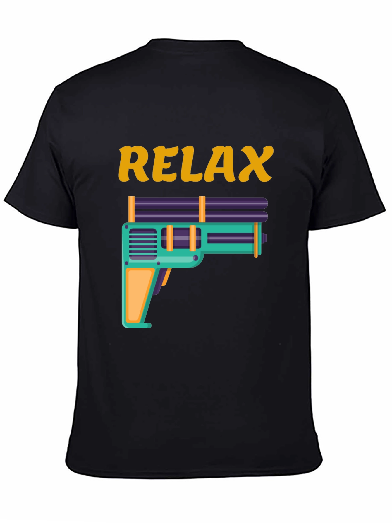 Relax Water Gun Graphic Tee