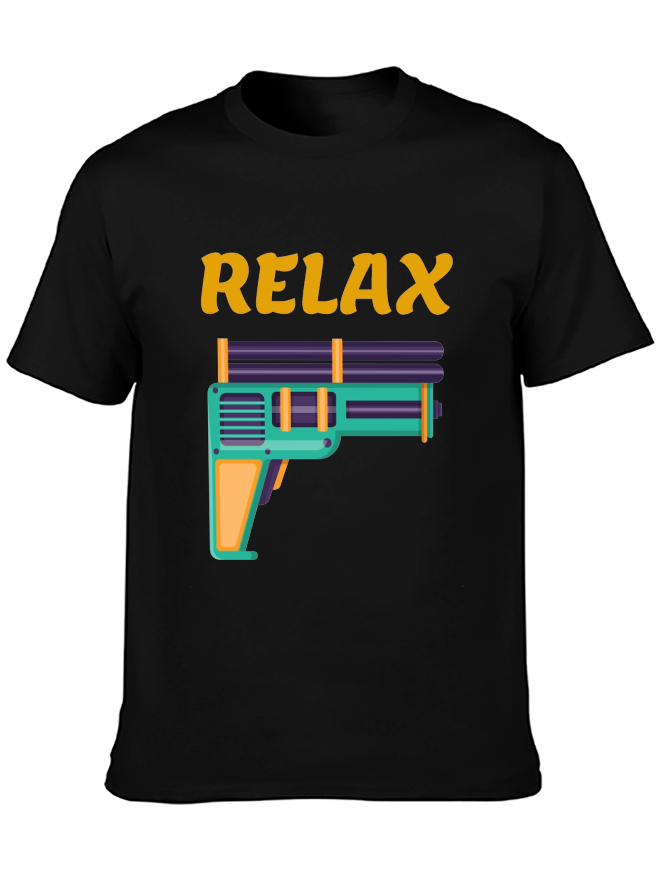 Relax Water Gun Graphic Tee