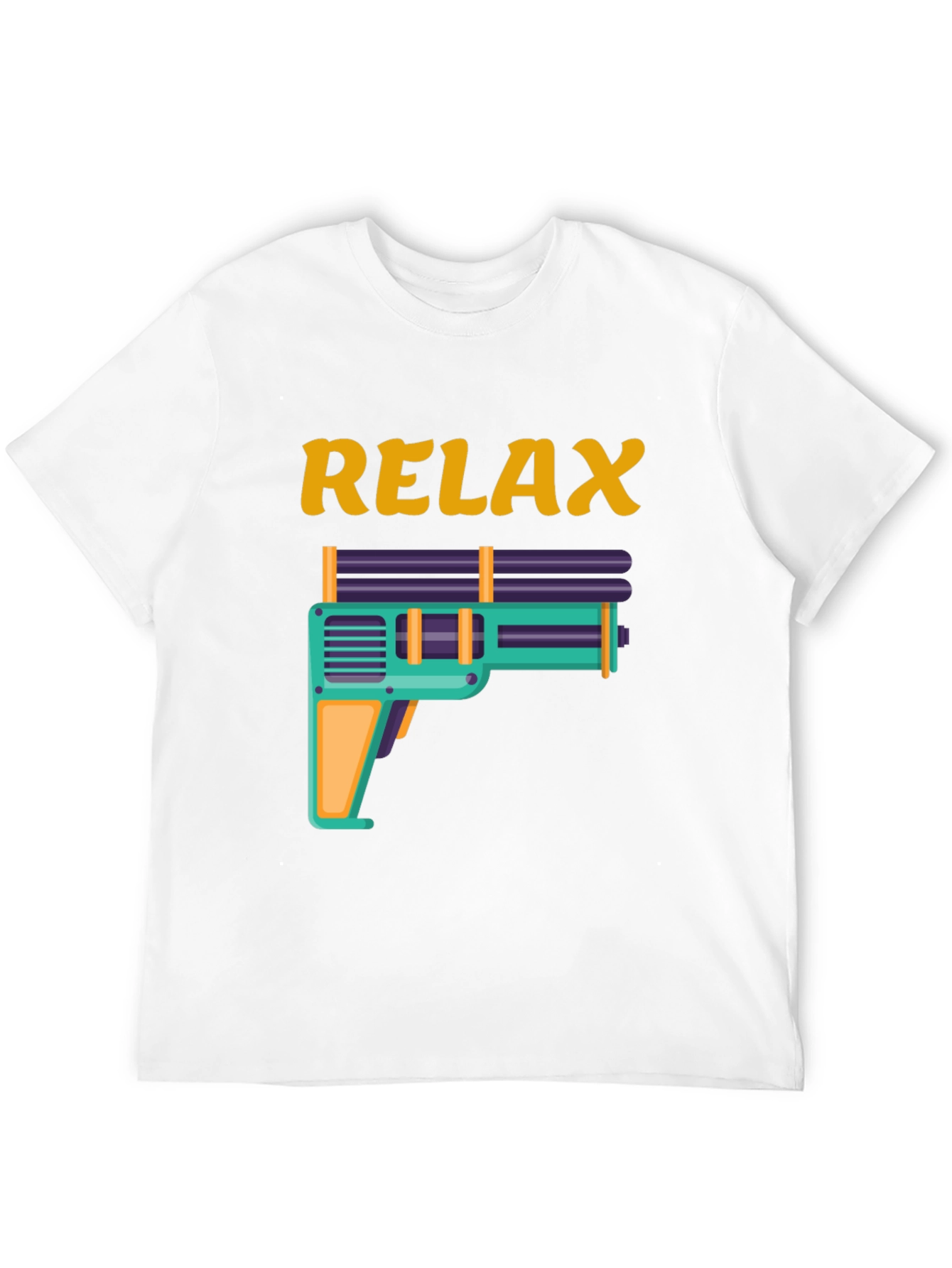 Relax Water Gun Graphic Tee