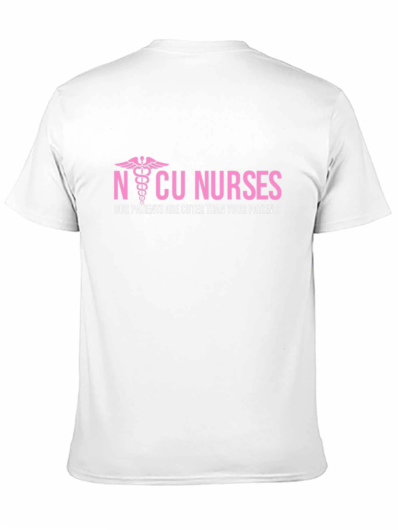 NICU Nurses: Cuter Patients Black Tee