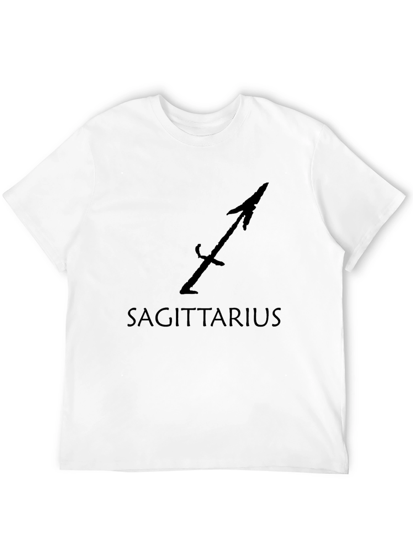 Sagittarius Zodiac Black T-Shirt