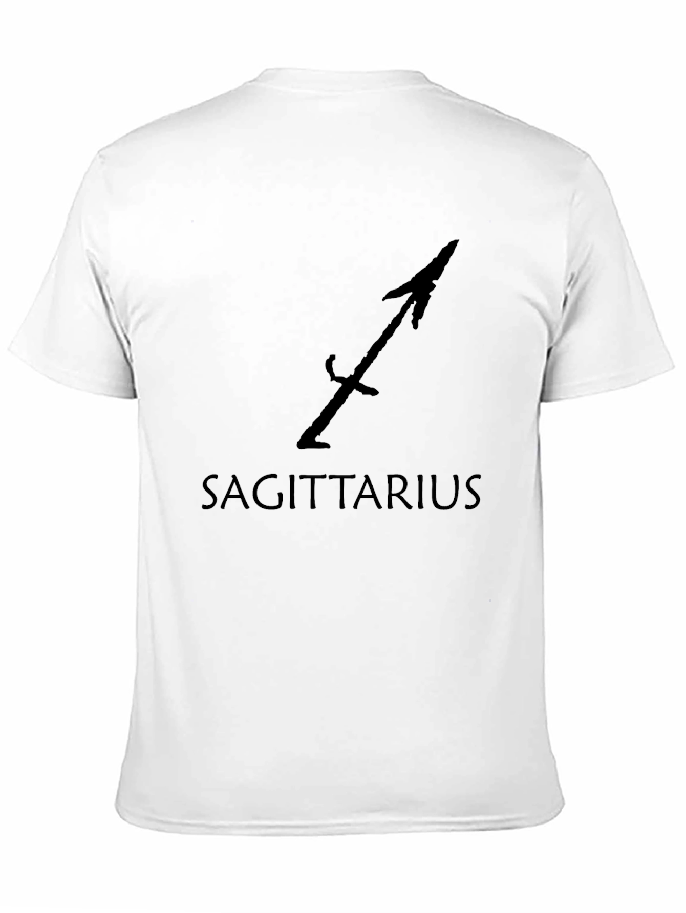 Sagittarius Zodiac Black T-Shirt
