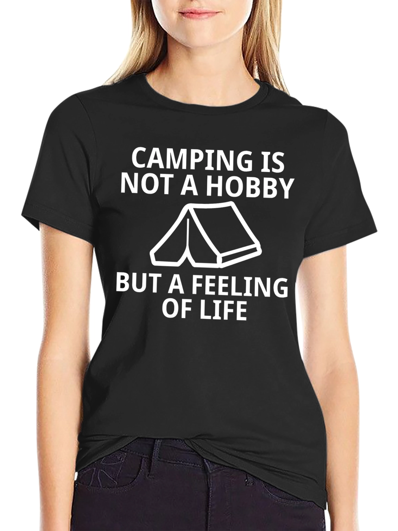 Camping is Not a Hobby Tee